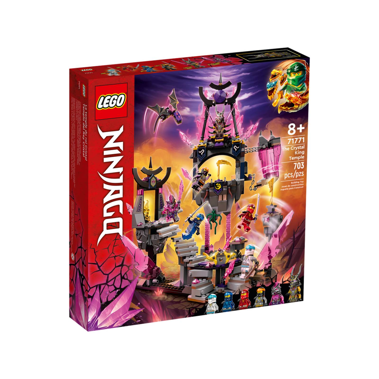 LEGO Ninjago Templo del Rey Cristal 71771 