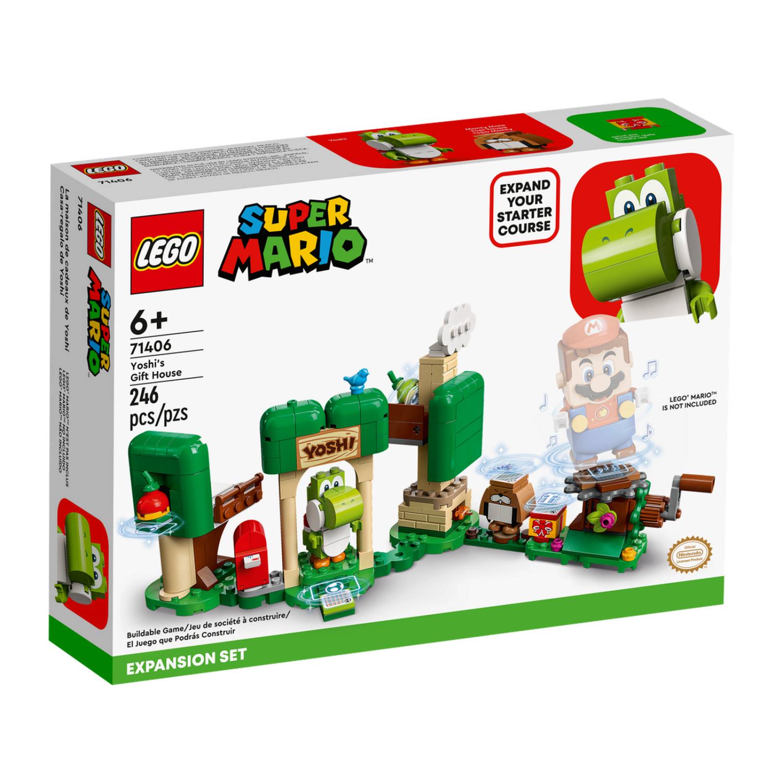 LEGO Super Mario Set de Expansion: Casa regalo de Yoshi 71406 