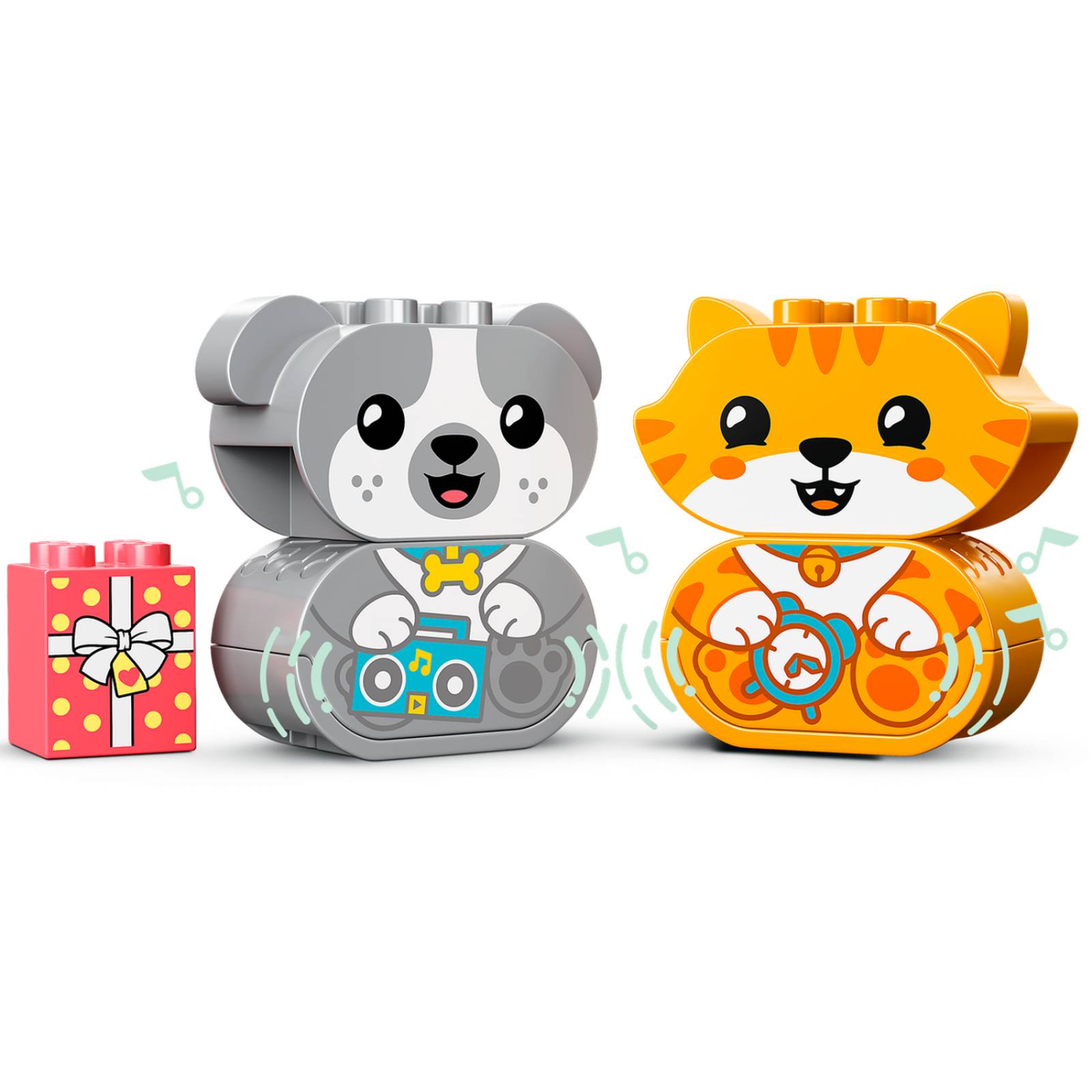LEGO DUPLO Mis Primeros Cachorrito y Gatito con Sonidos 10977 