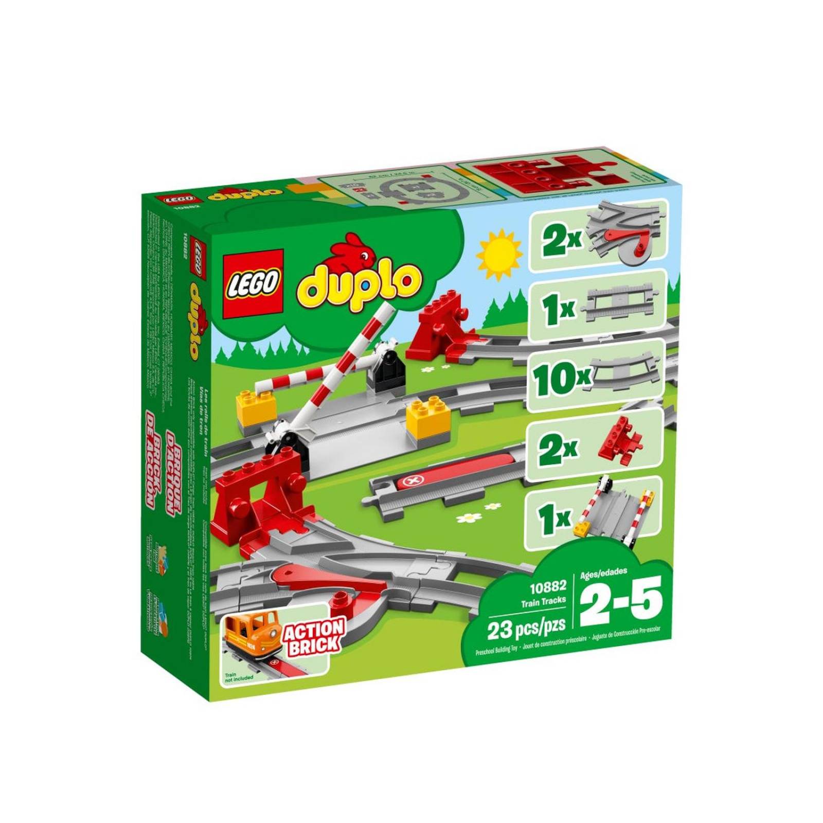 LEGO DUPLO Vias Ferroviarias 10882
