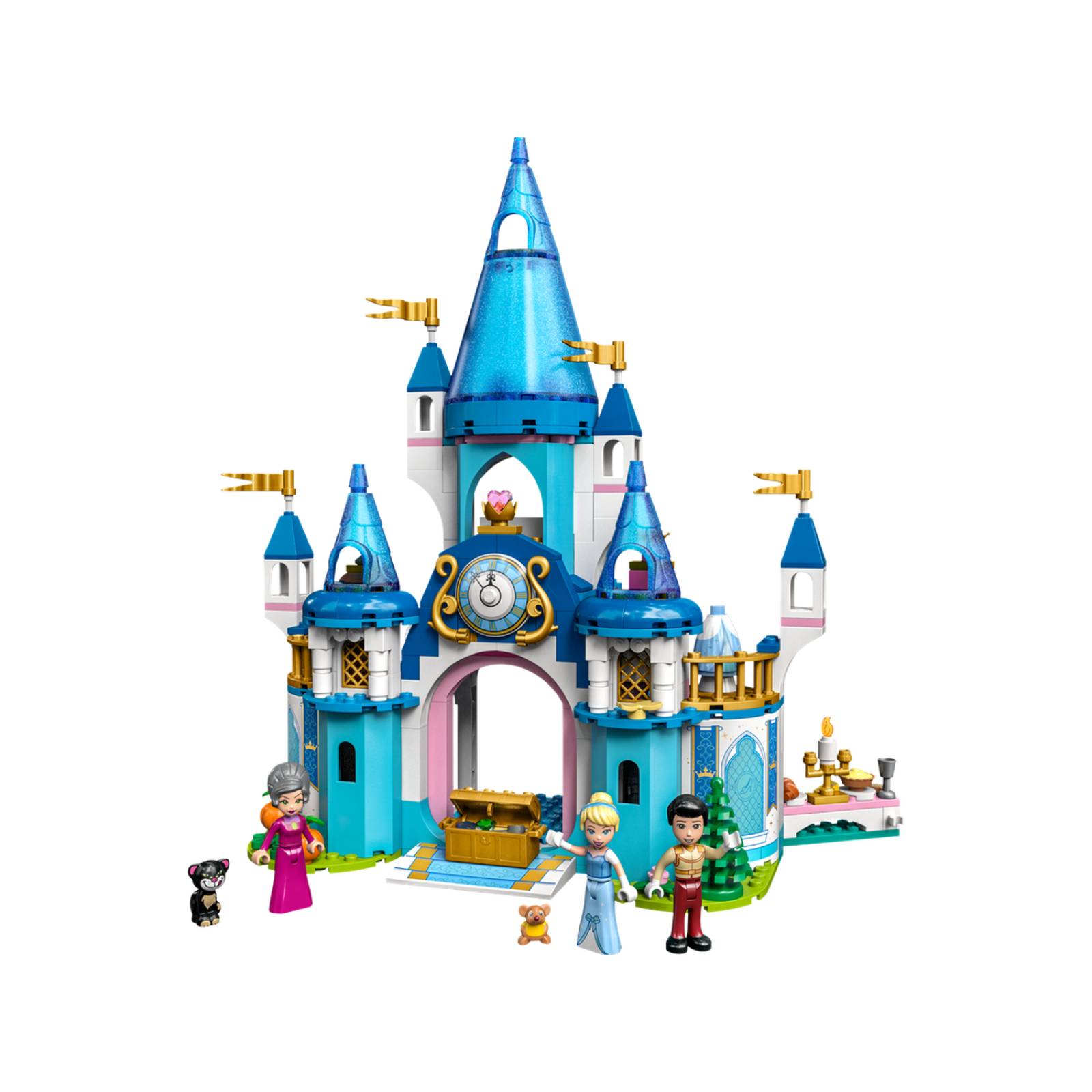 LEGO Disney Princess Castillo de Cenicienta y el Principe 43206 