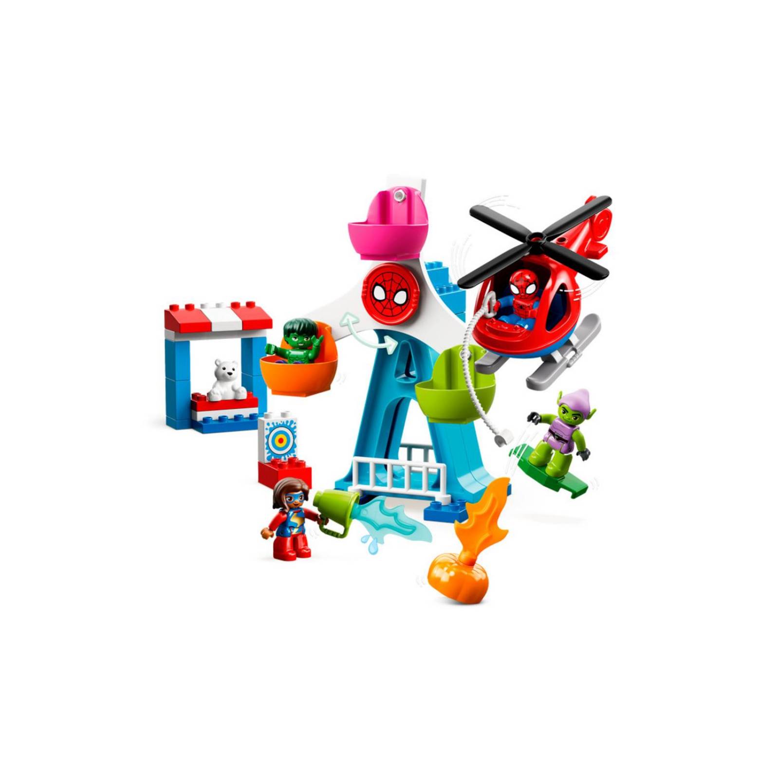 LEGO DUPLO Marvel Spider Man y sus Amigos: Aventura en la Feria 10963 