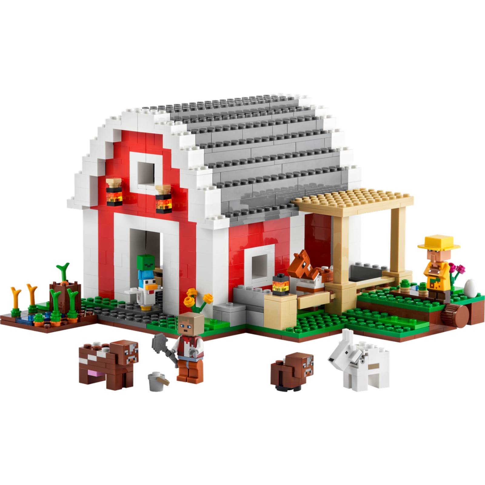 LEGO Minecraft El Granero Rojo 21187 