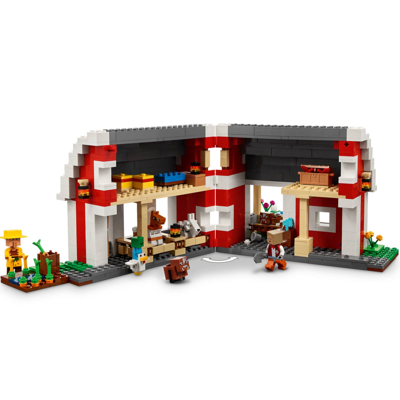 LEGO Minecraft El Granero Rojo 21187 