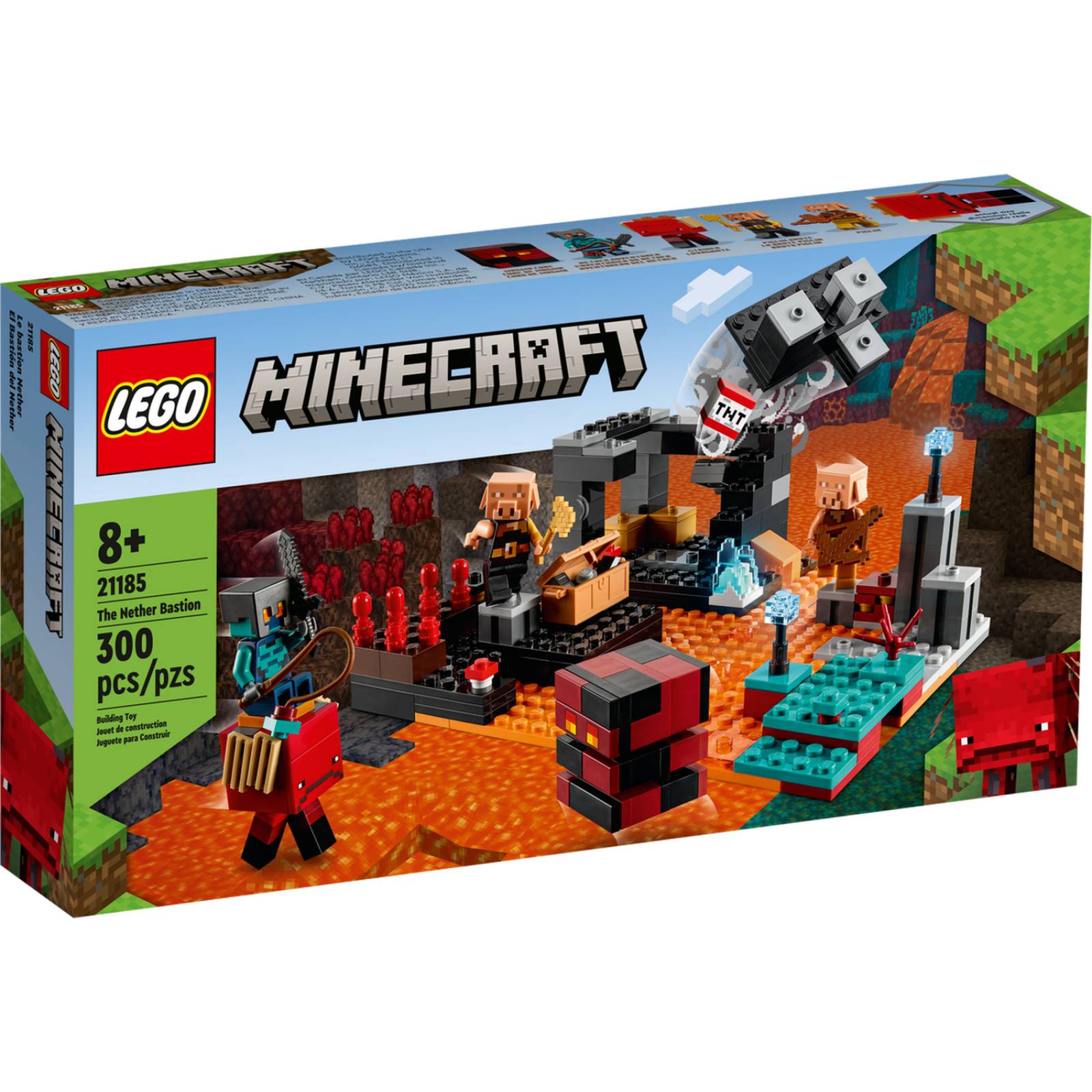 LEGO Minecraft El Bastion del Nether 21185 