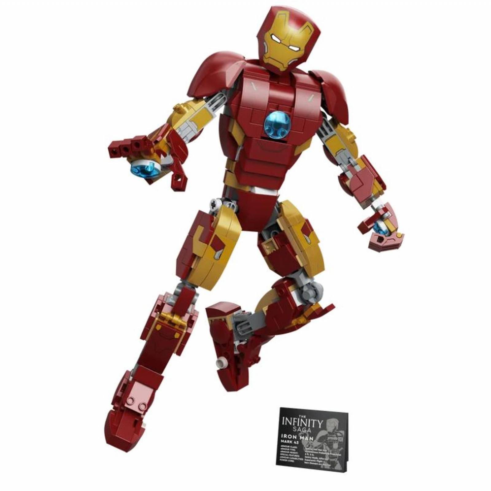 LEGO Marvel Super Heroes Infinity Saga Figura de Iron Man 76206 