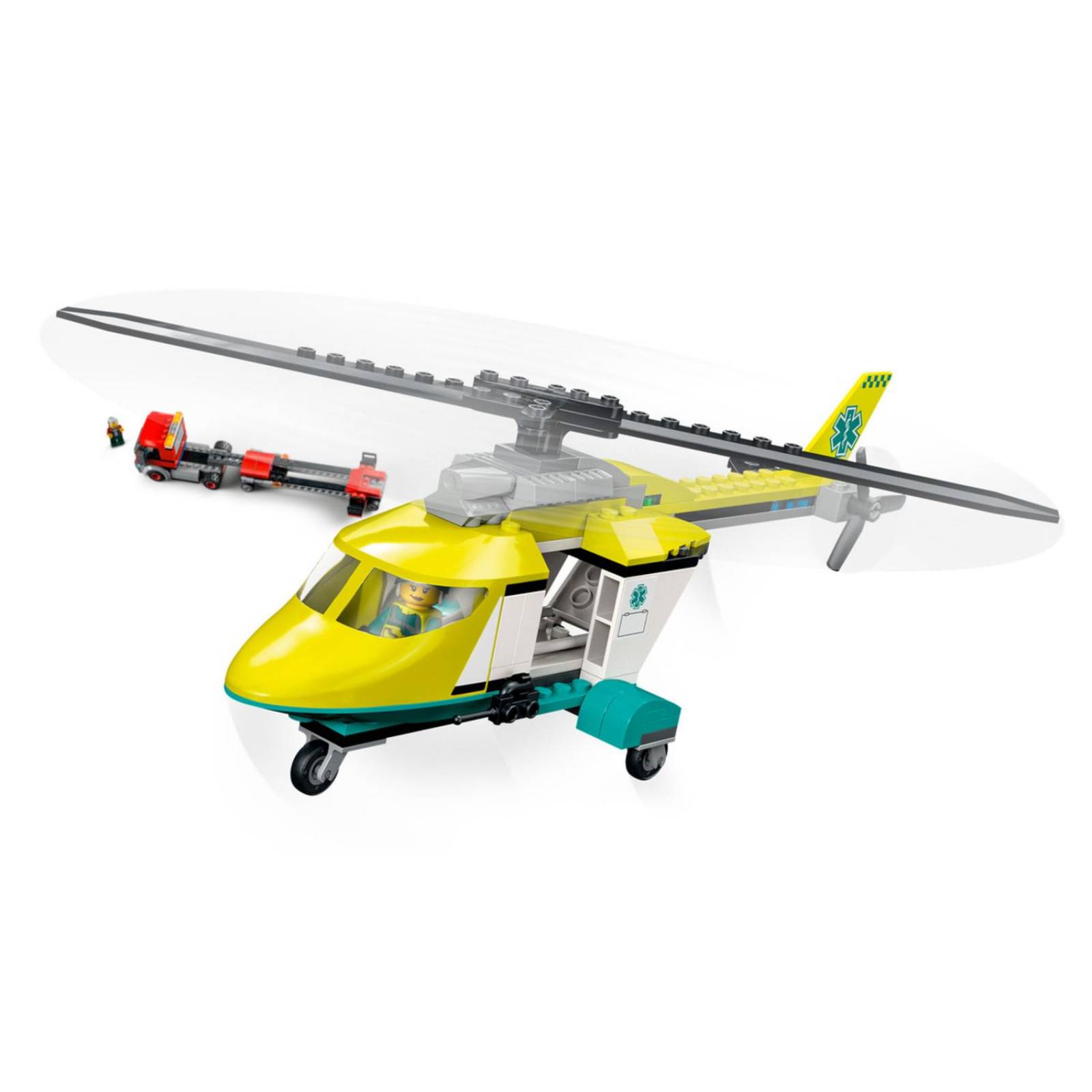 LEGO City Transporte del Helicoptero de Rescate 60343