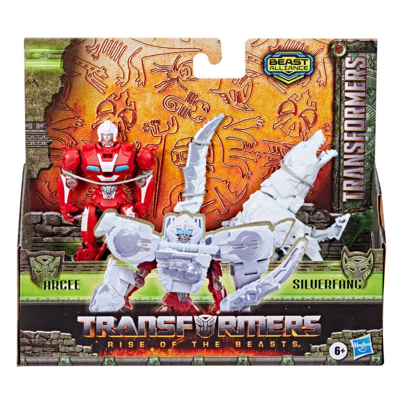 Transformers Rise Of The Beasts: Arcee Y Silverfang Combiner 2 Pack