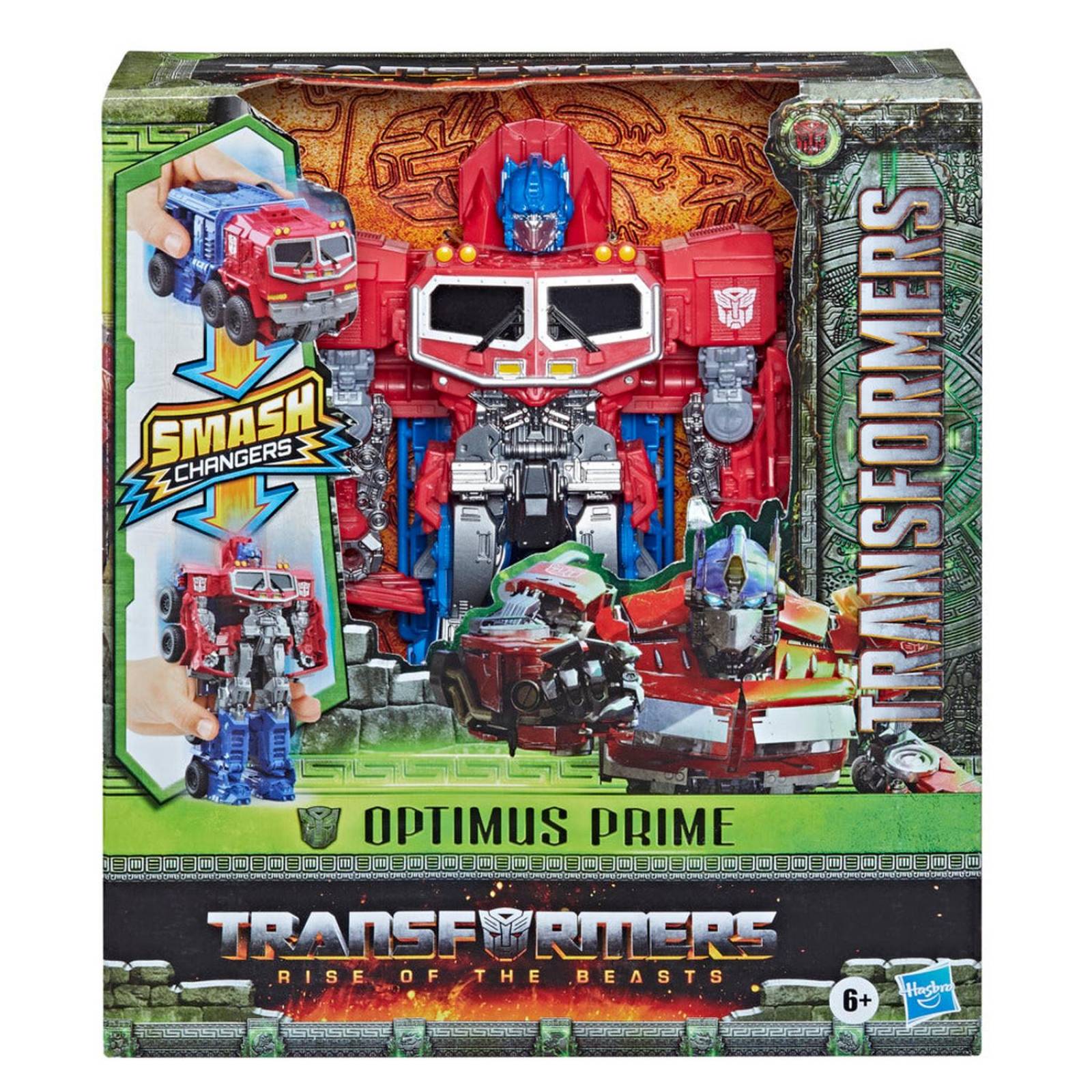 Transformers Rise Of The Beasts: Optimus Prime Smash Changers 