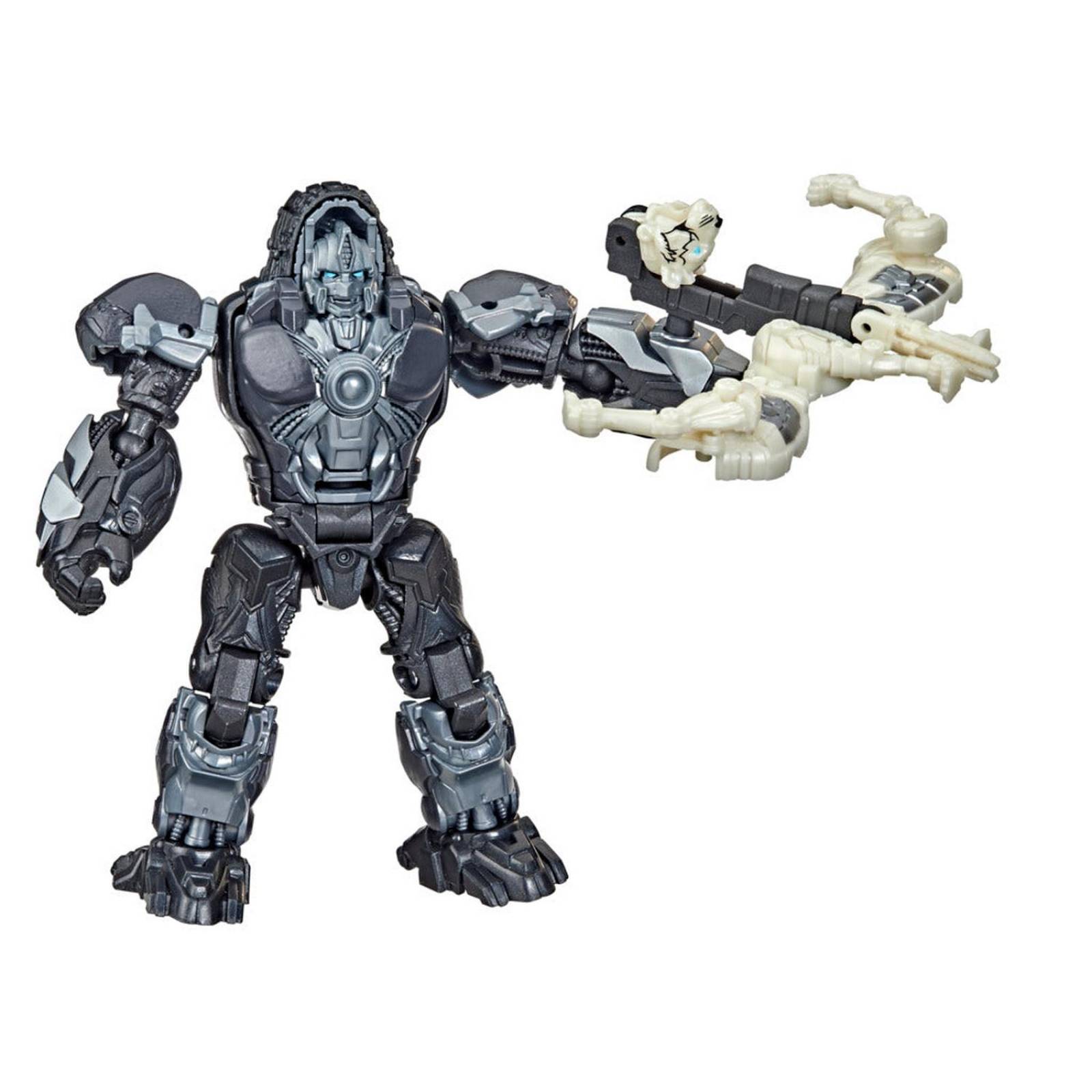 Transformers Rise Of The Beasts: Optimus Primal Con Arrowstripe Weaponizer 2 Pack