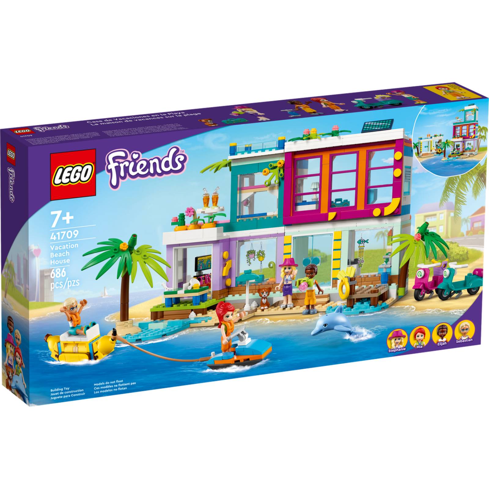 LEGO Friends Casa de Verano en la Playa 41709 