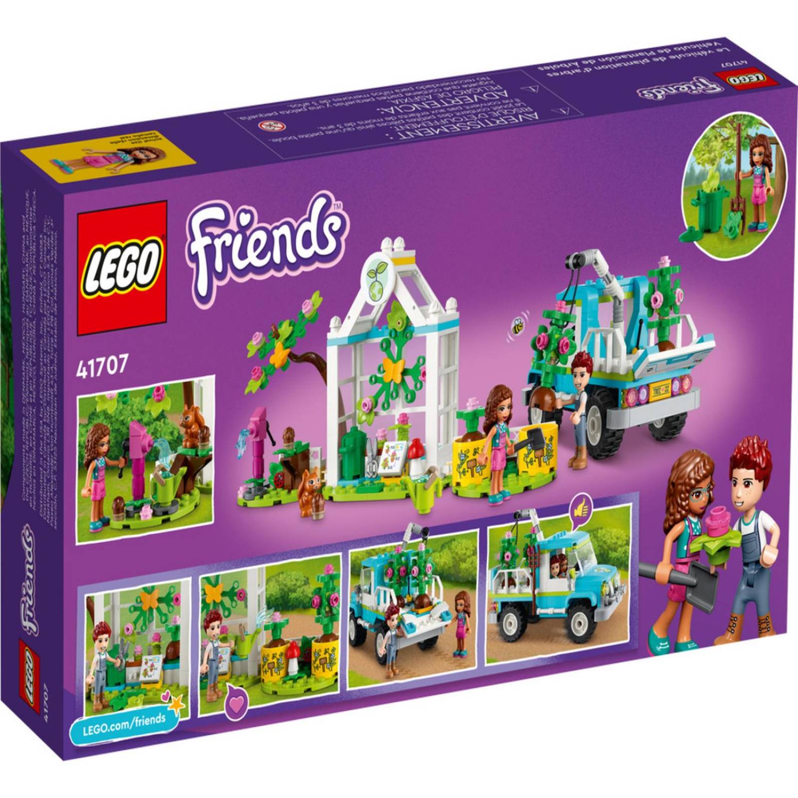 LEGO Friends Vehiculo de Plantacion de Arboles 41707