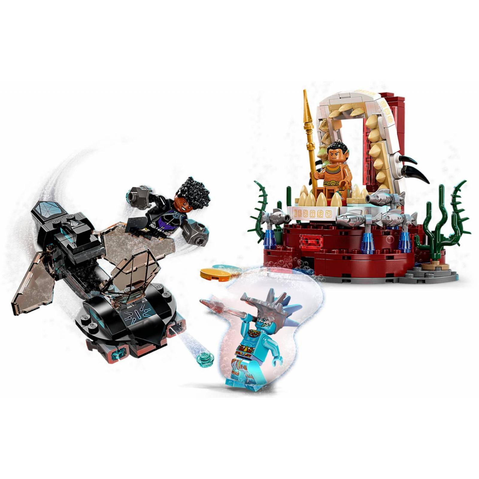 LEGO Super Heroes Marvel Sala del Trono del Rey Namor 76213 