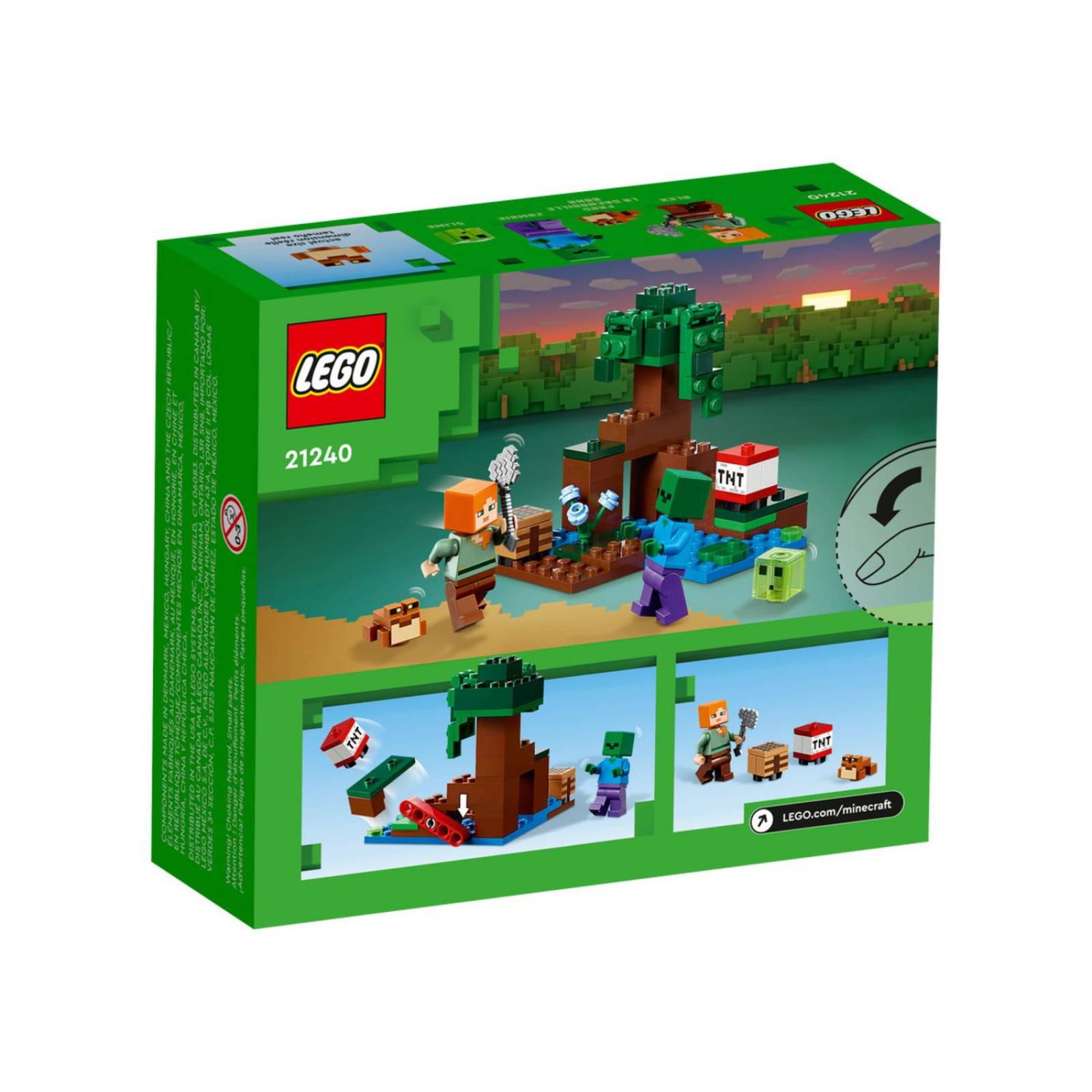 LEGO Minecraft La Aventura Del Pantano 21240 