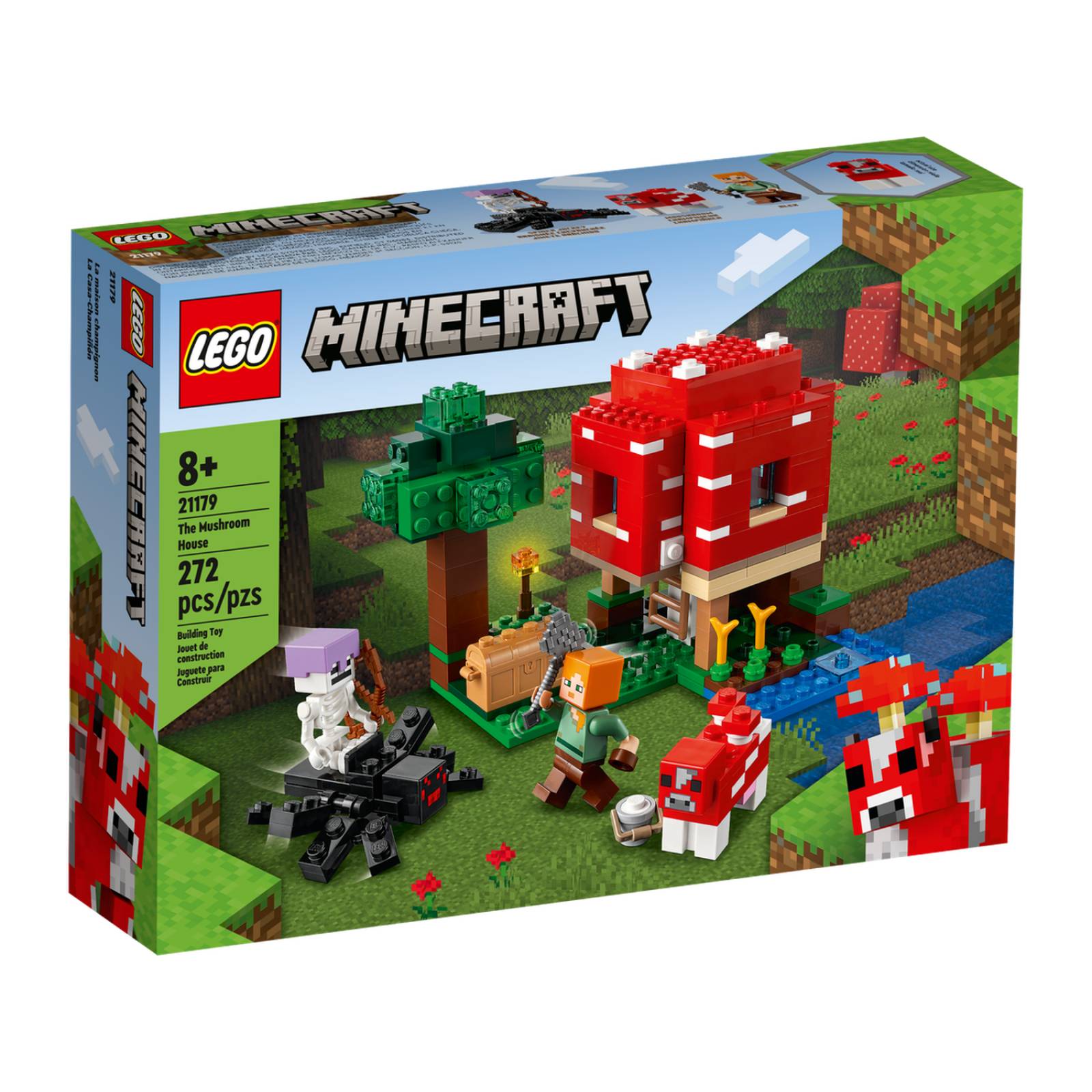 LEGO Minecraft La Casa Champiñon 21179 