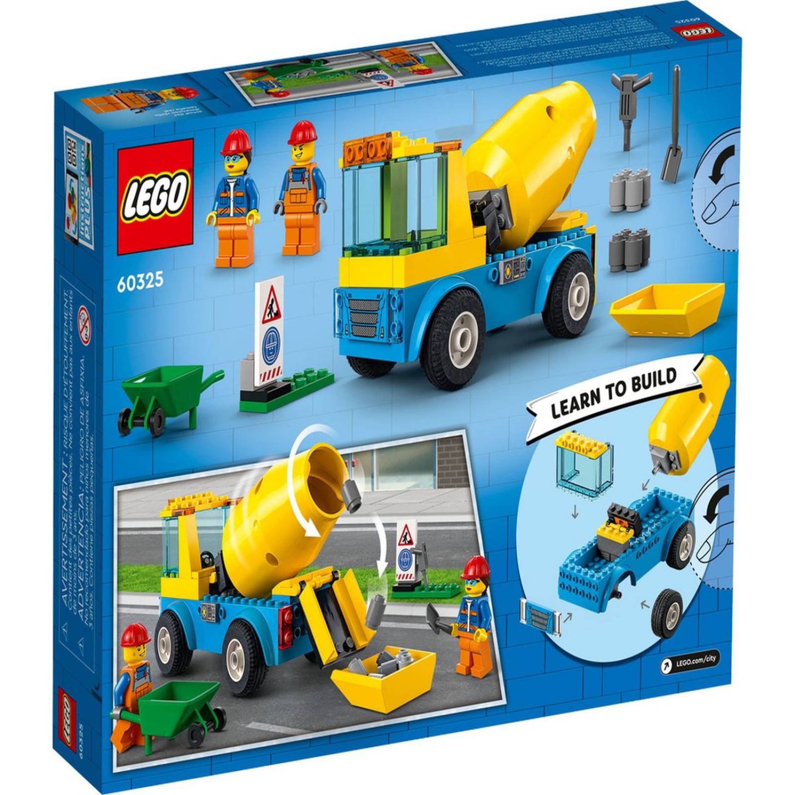 LEGO City Camion Hormigonera 60325 