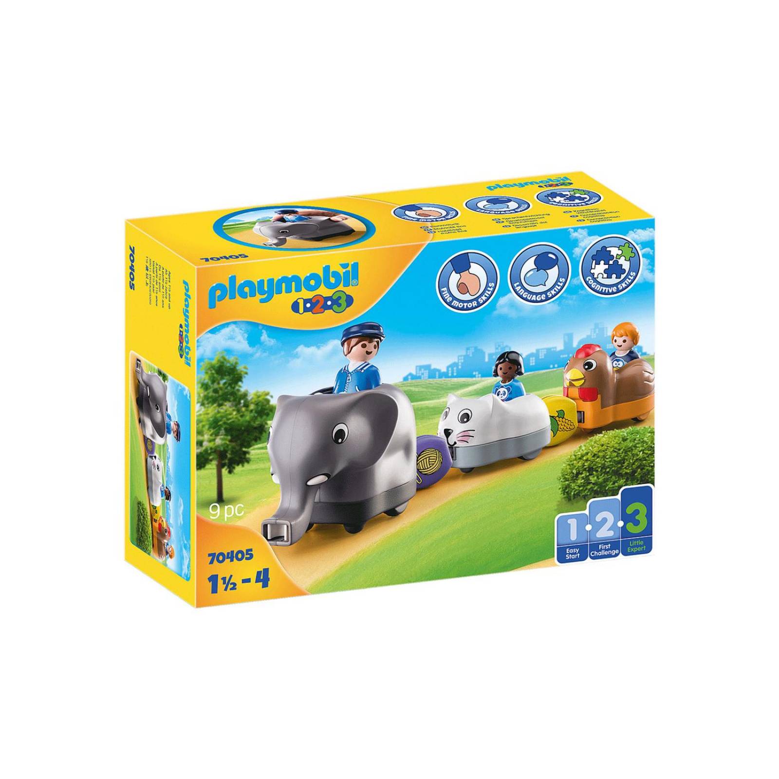 Playmobil 123: Tren De Animales 70405 