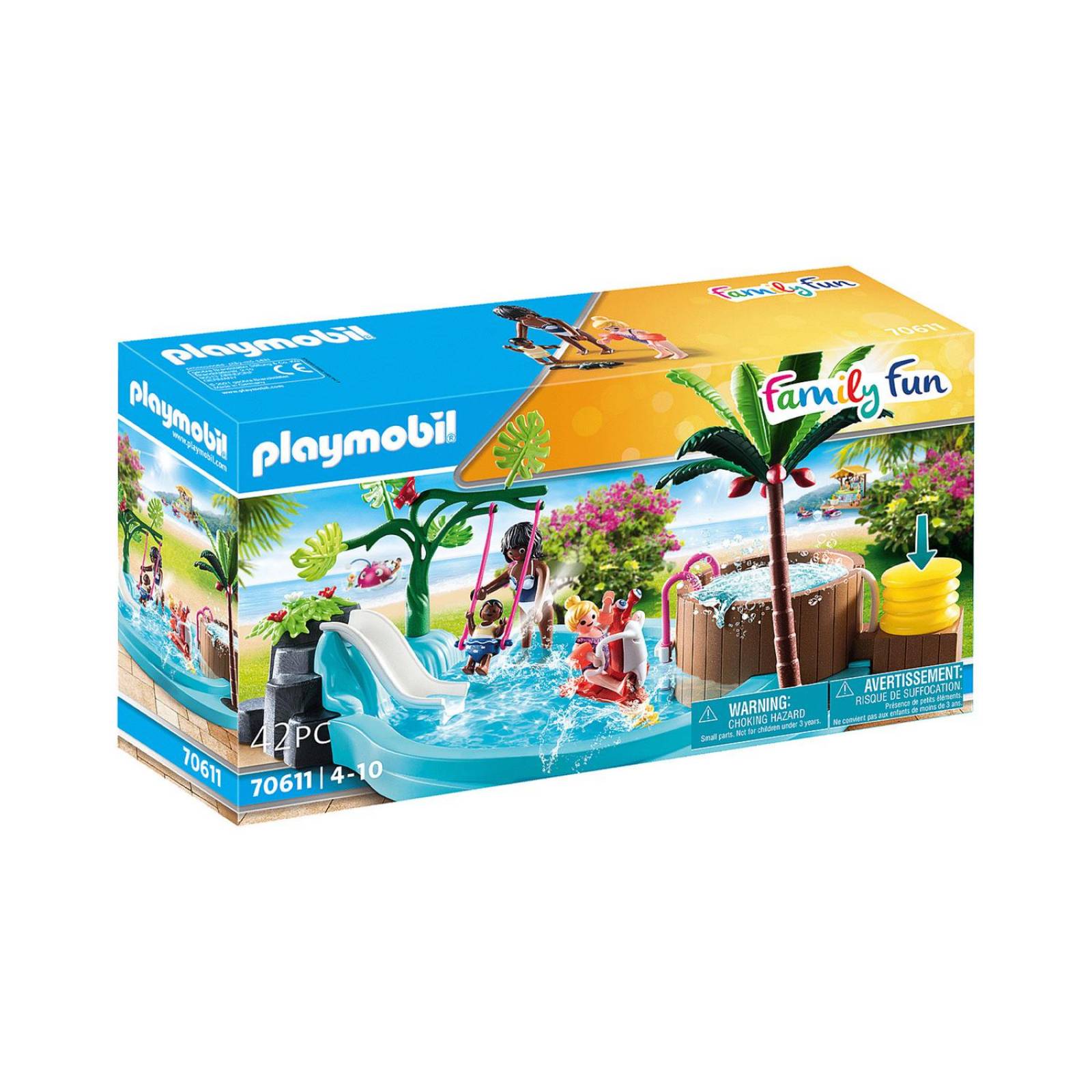 Playmobil Family fun: Piscina Infantil 70611