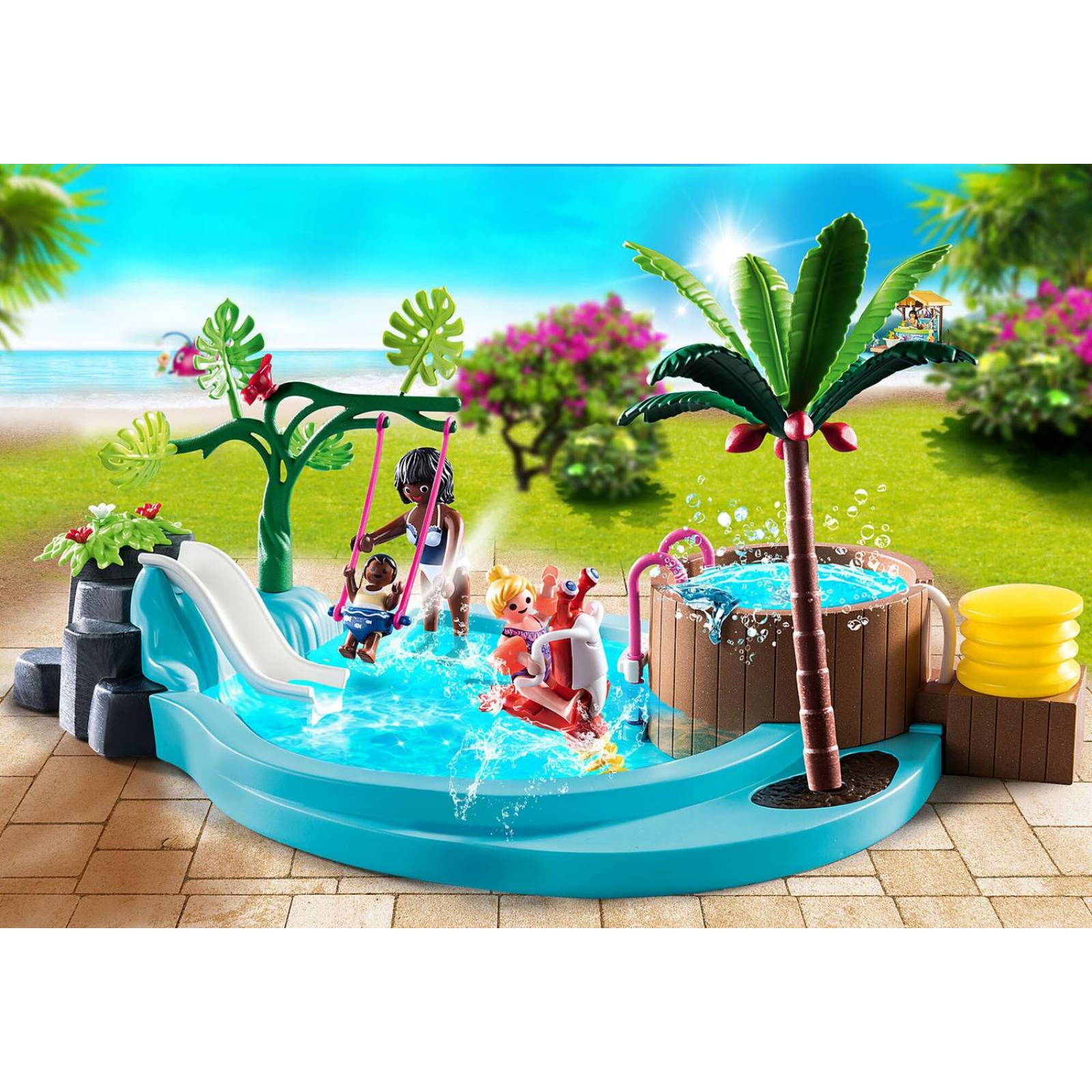 Playmobil Family fun: Piscina Infantil 70611