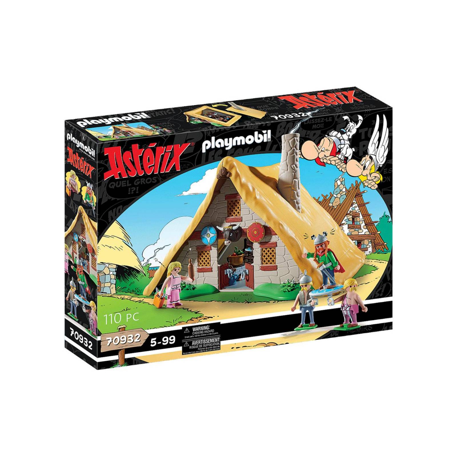 Playmobil Asterix: Cabaña De Abraracurcix 70932 