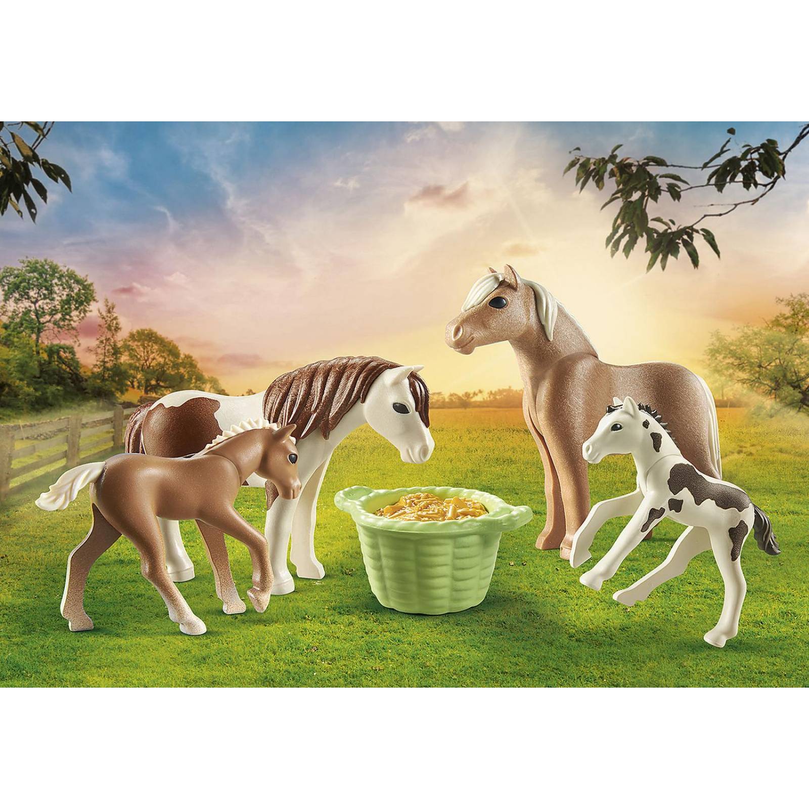 Playmobil Country: Ponis Islandeses Con Potros 71000 