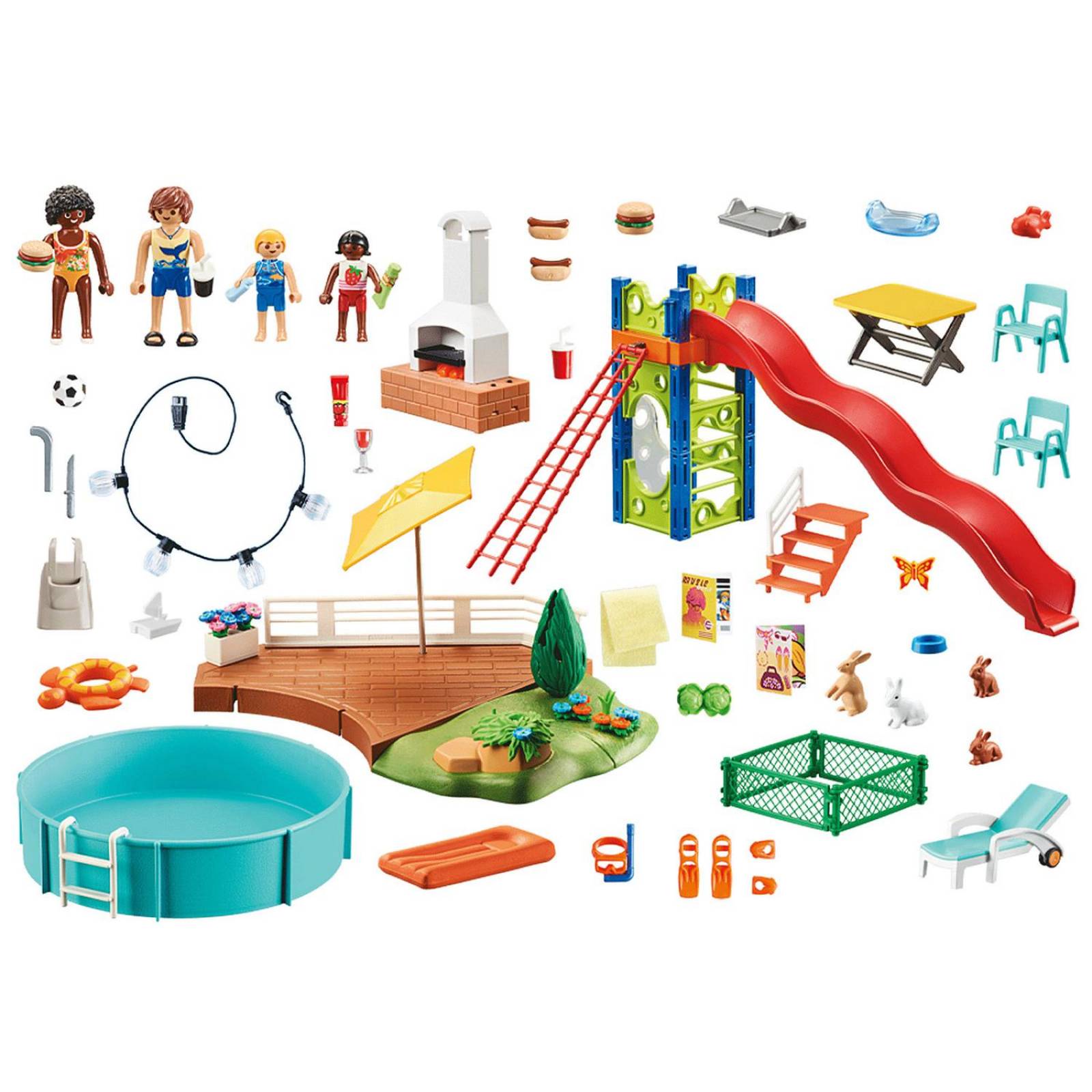 Playmobil City Life: Fiesta En La Piscina 70987 