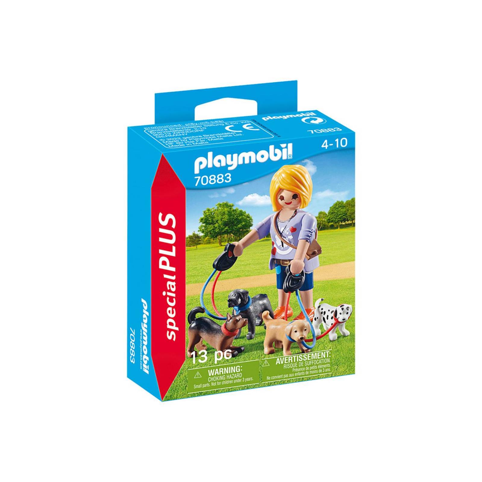 Playmobil Special Plus: Cuidadora De Perros 70883 