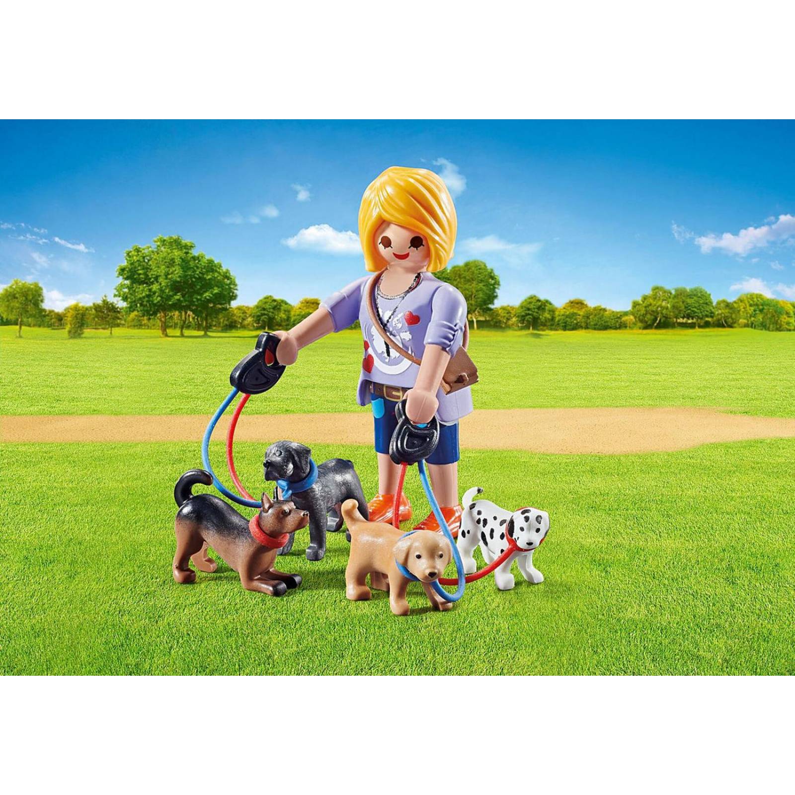Playmobil Special Plus: Cuidadora De Perros 70883 