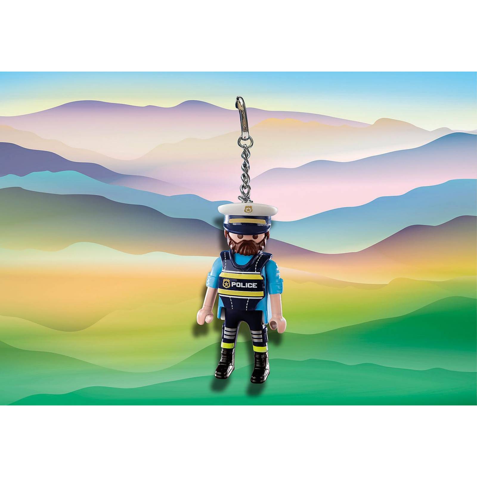 Playmobil keyrings: Llavero Policía 70648 