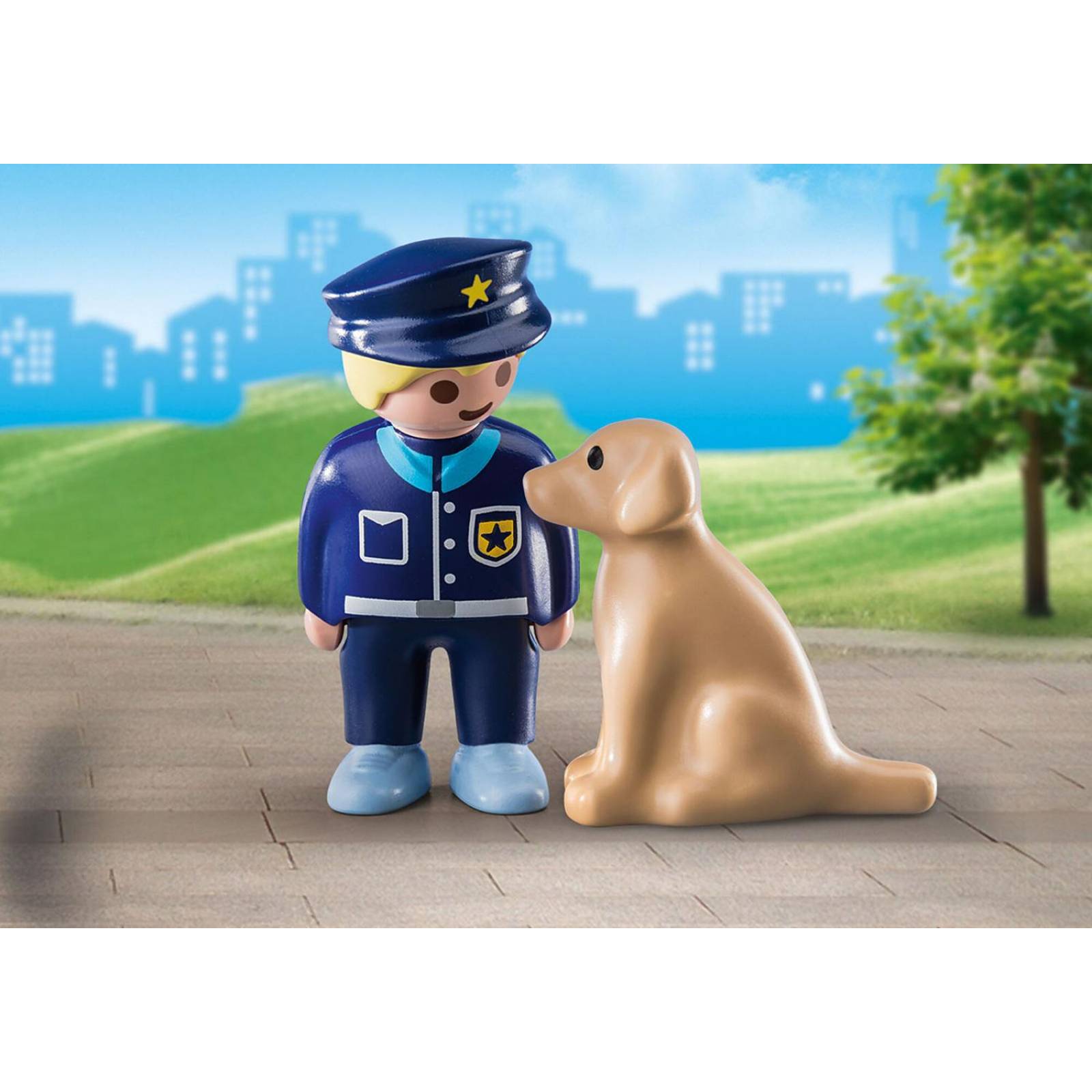 Playmobil 123: Policía Con Perro 70408