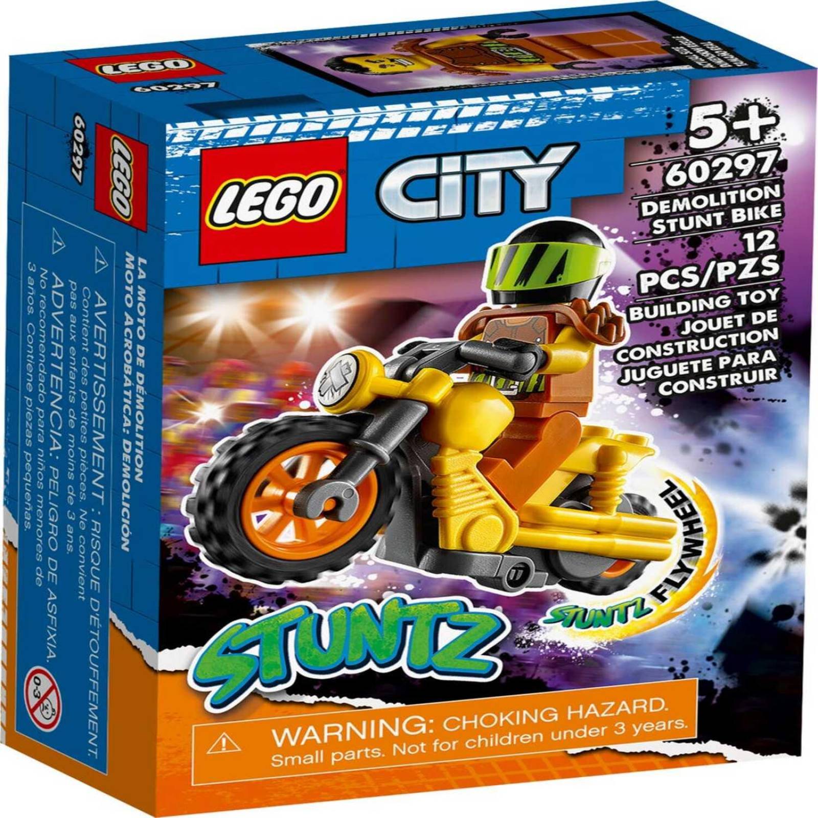 LEGO City Stuntz Moto Acrobatica: Demolicion 60297 