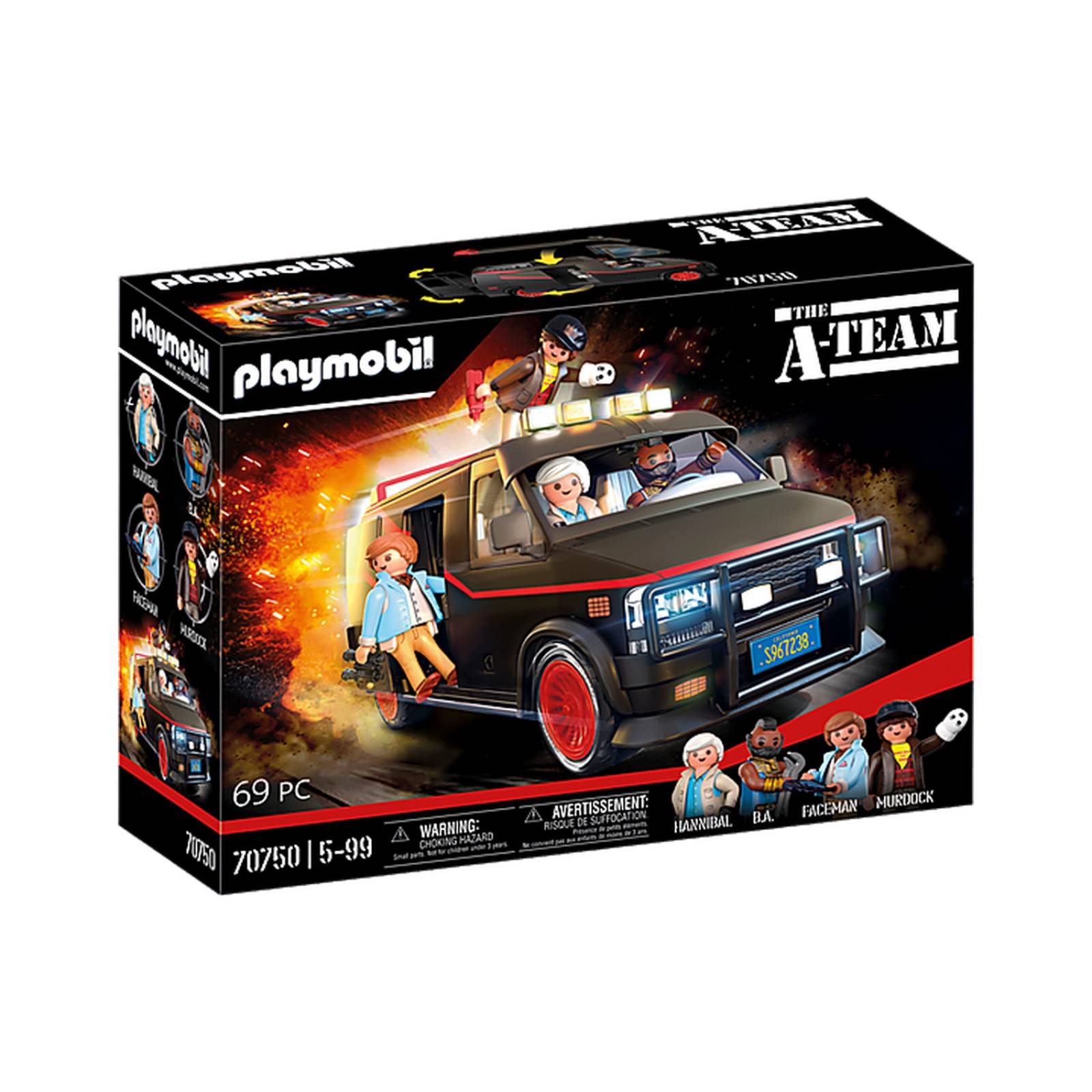 Playmobil The A Team: La furgoneta del Equipo A 70750