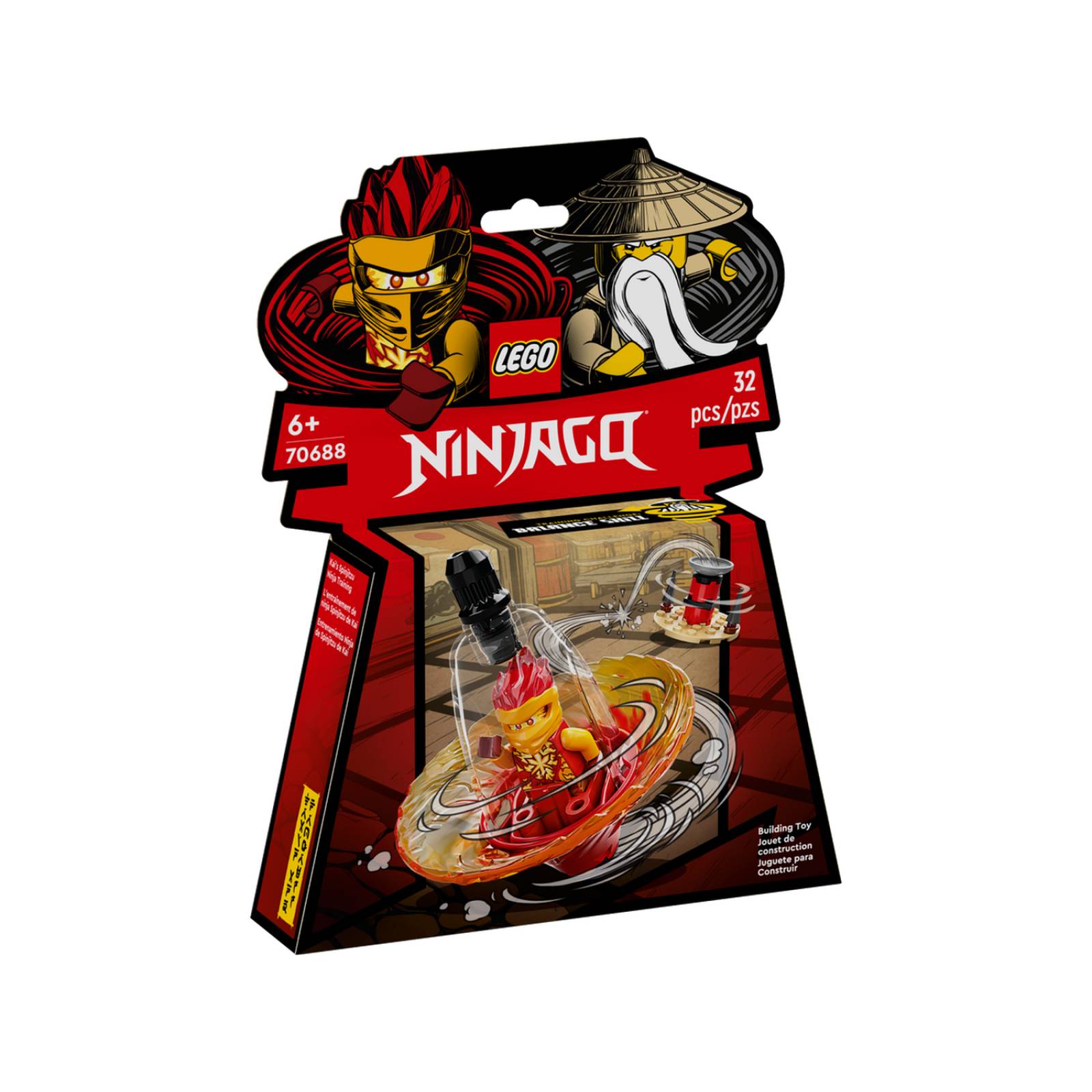 LEGO Ninjago Entrenamiento Ninja de Spinjitzu de Kai 70688 