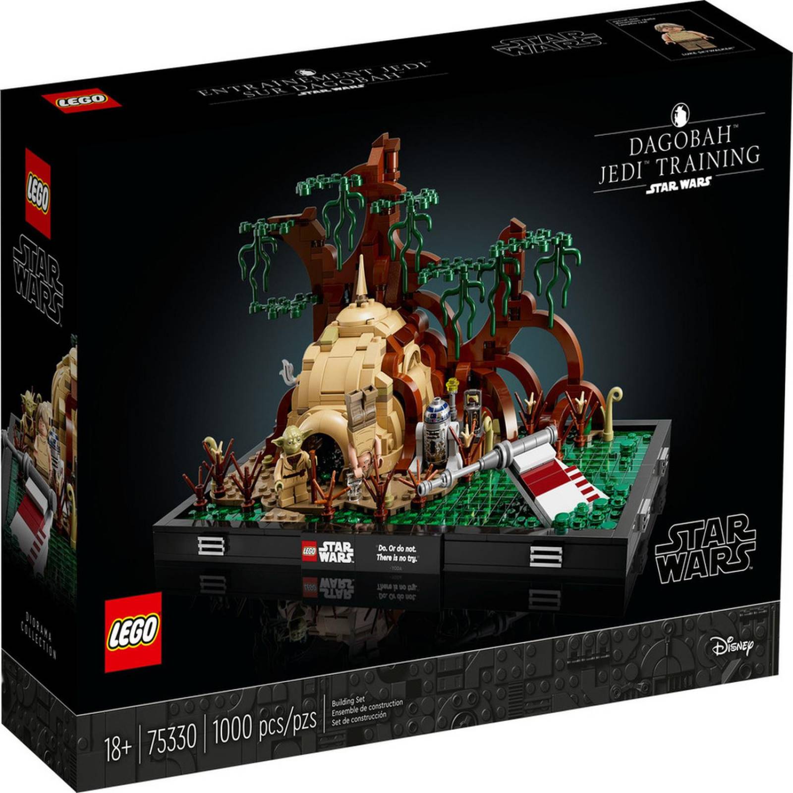 LEGO Star Wars Diorama: Entrenamiento Jedi en Dagobah 75330 