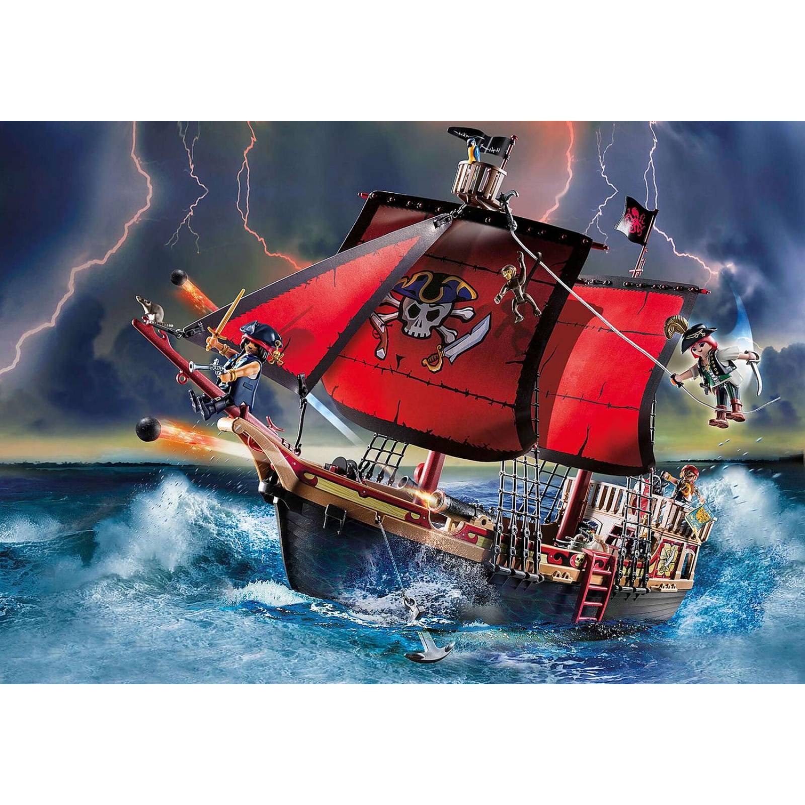 Barco Pirata Playmobil Amazon Playmobil Pirates: Barco Pirata