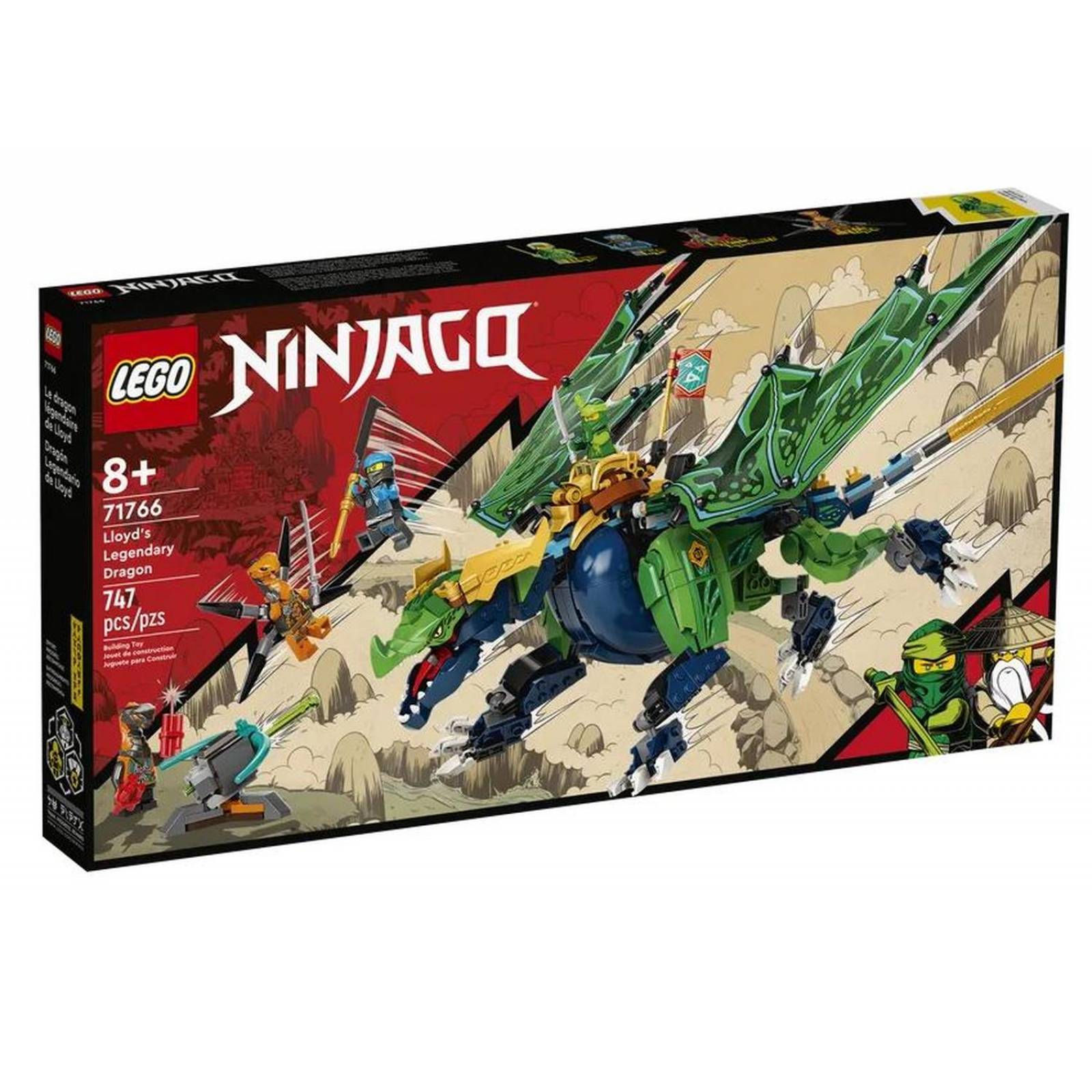 LEGO Ninjago Dragon Legendario de Lloyd 71766 