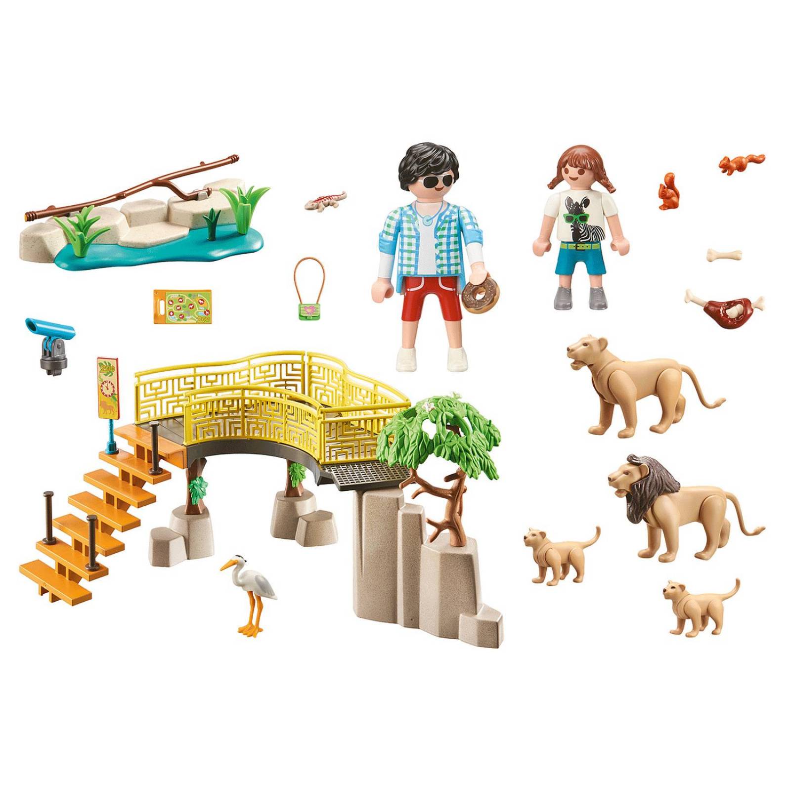Playmobil Family fun: Recinto Para Leones Al Aire Libre 71192