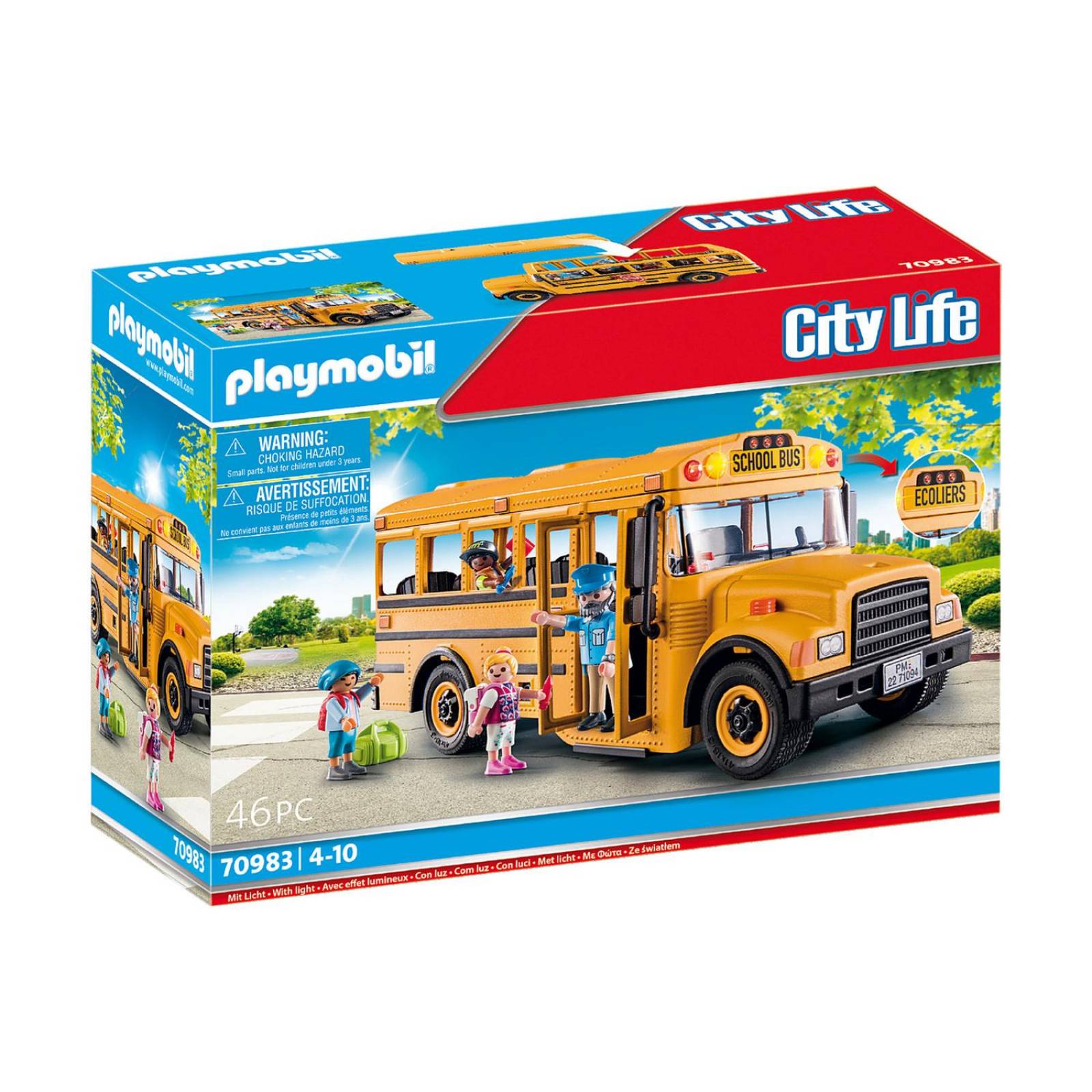 Playmobil City Life: Autobus Escolar 70983 