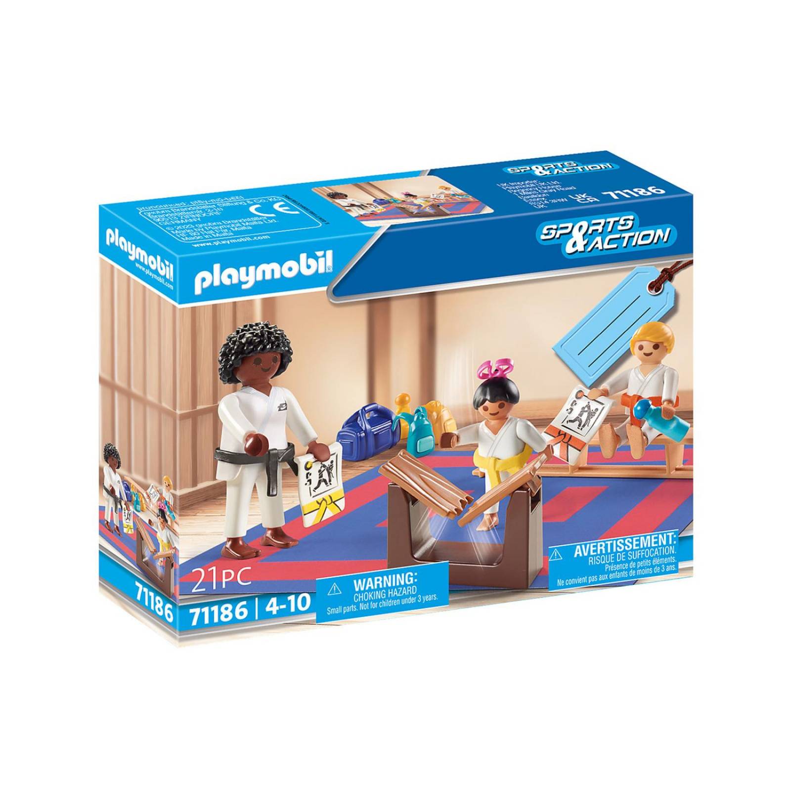 Playmobil Sports & Action: Entrenamiento de Karate 71186