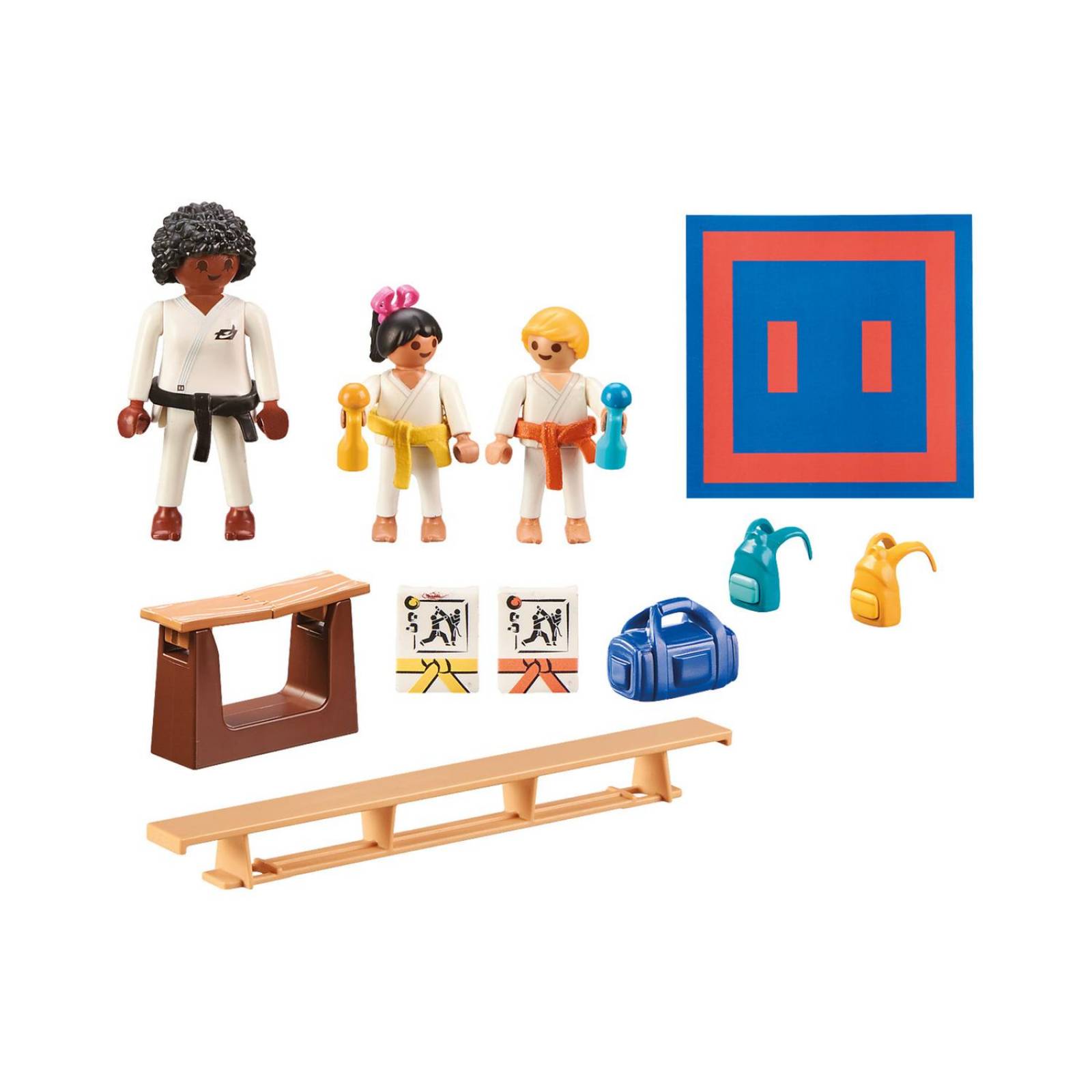 Playmobil Sports & Action: Entrenamiento de Karate 71186