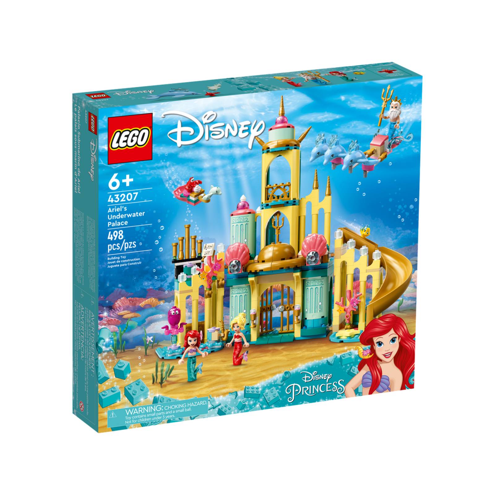 LEGO Disney Princess Palacio Submarino de Ariel 43207 