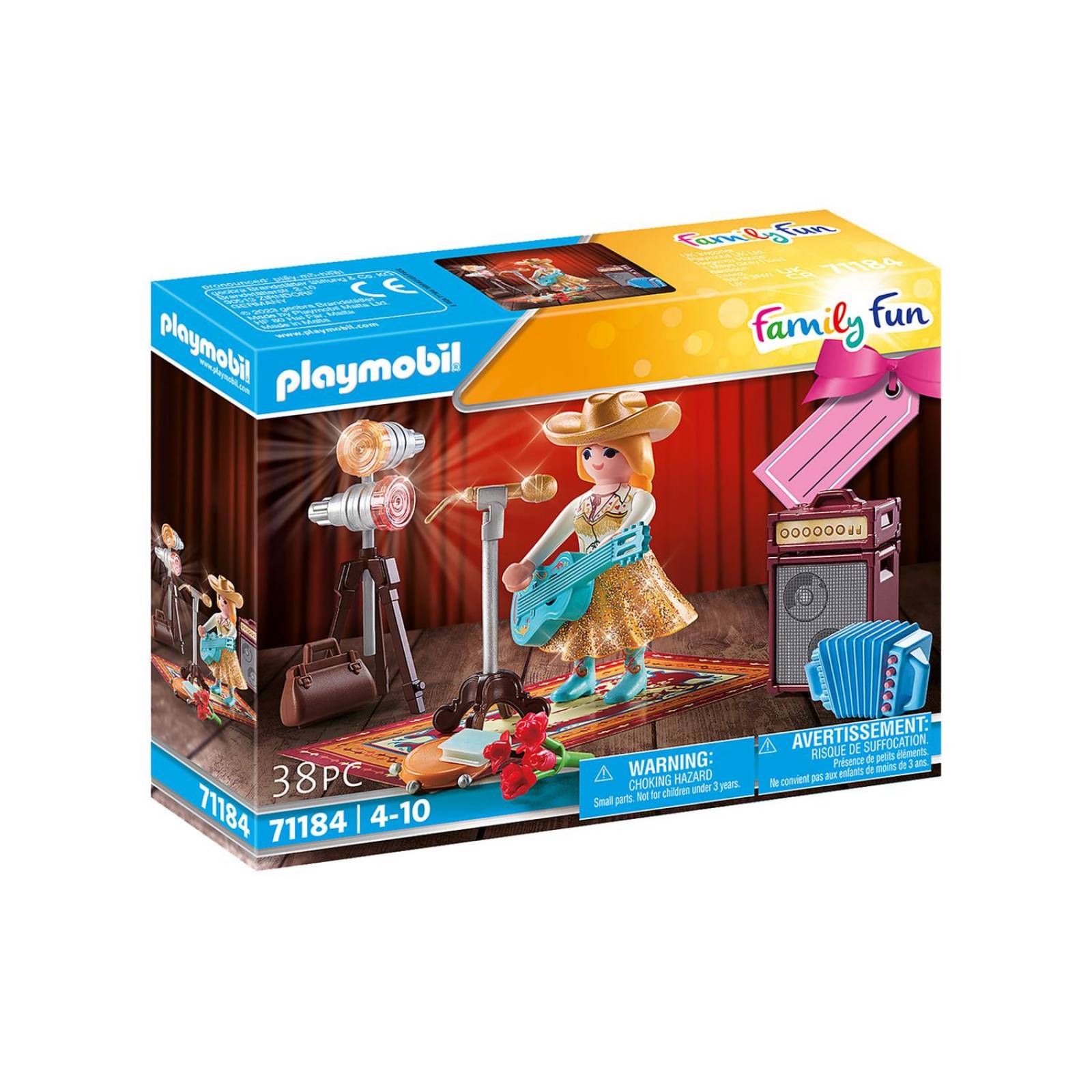 Playmobil Family fun: Cantante de Musica Country 71184 