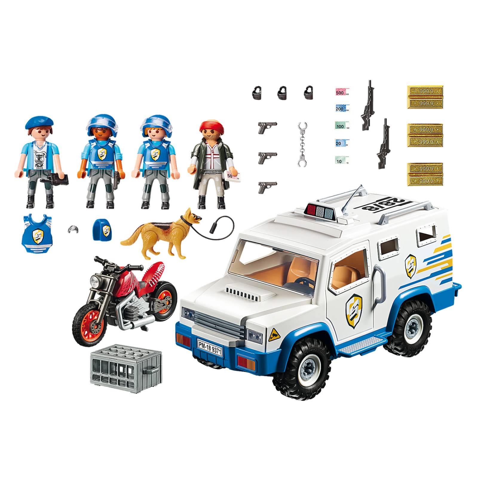 Playmobil City Action: Vehículo Blindado 09371 