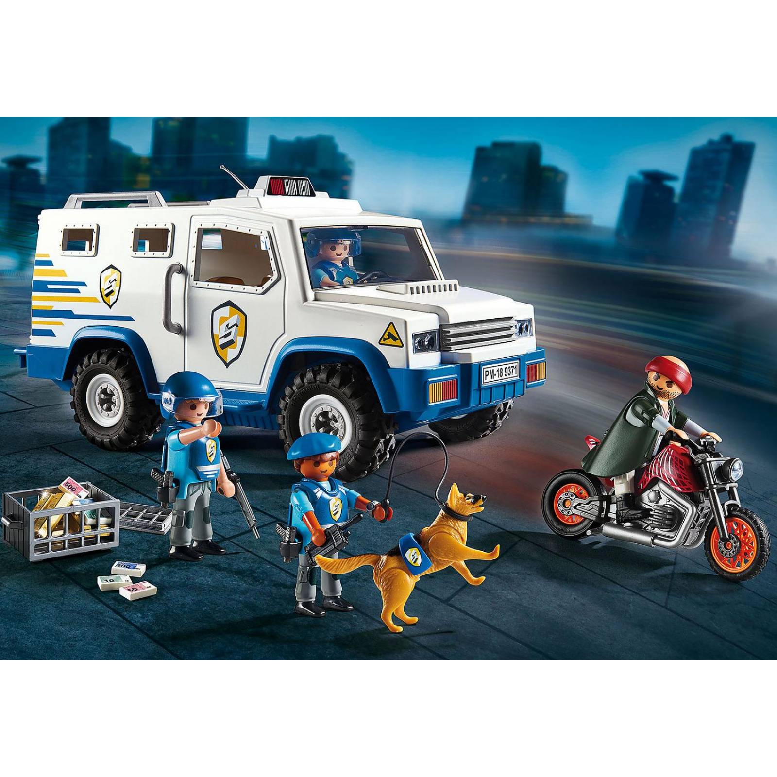 Playmobil City Action: Vehículo Blindado 09371 