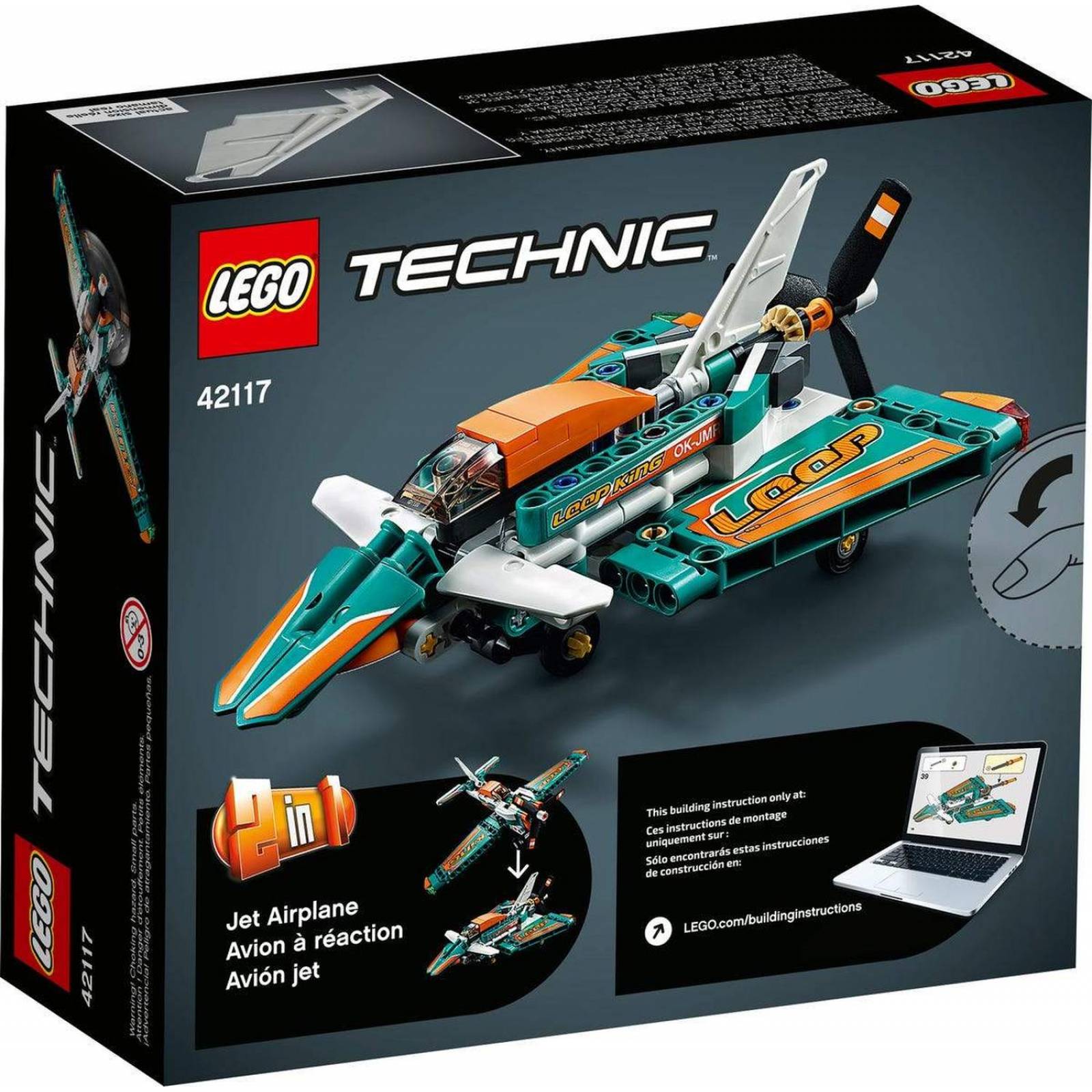 LEGO Technic Avion de Carreras 42117 