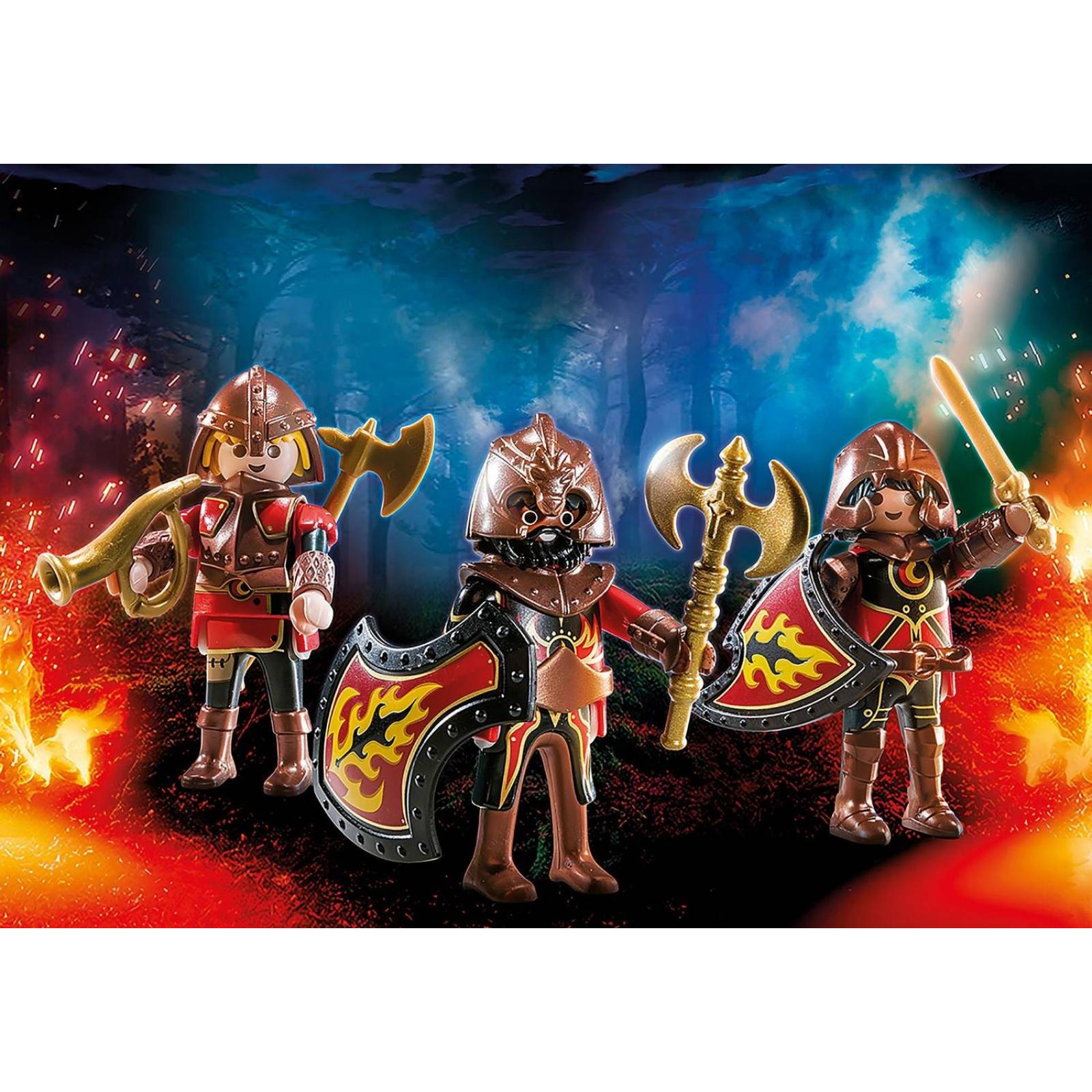 Playmobil Novelmore: Set de 3 Bandidos de Burnham 70672 