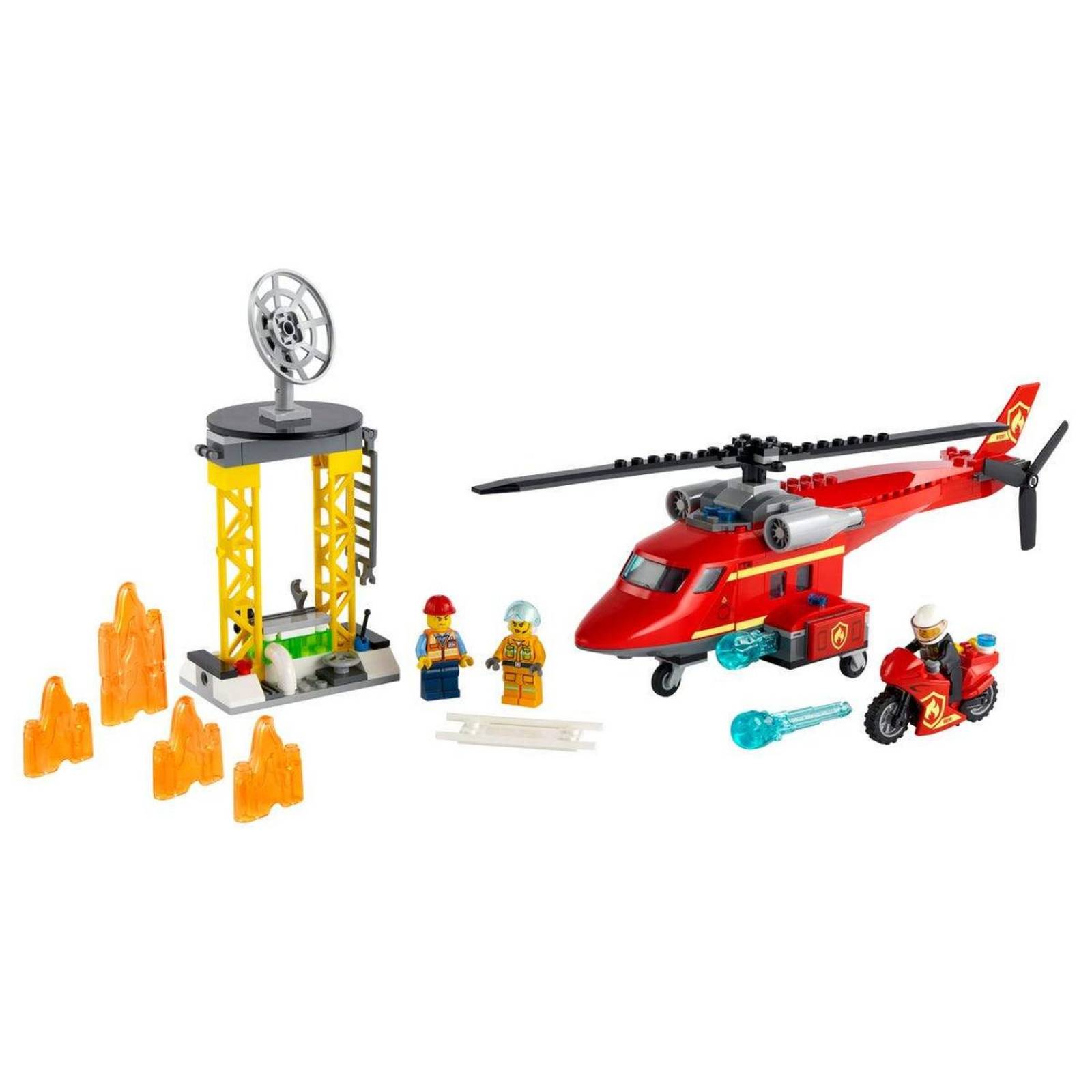 LEGO City Helicoptero de Rescate de Bomberos 60281 