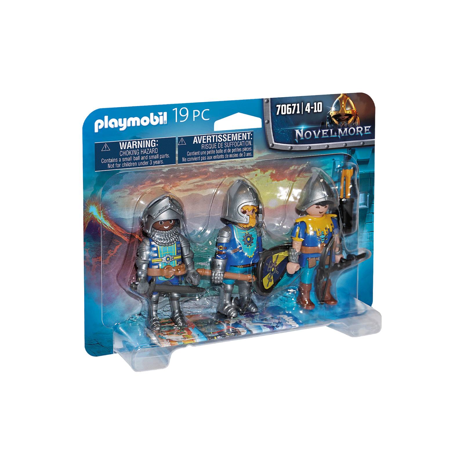 Playmobil Novelmore: Set de 3 Caballeros  70671 