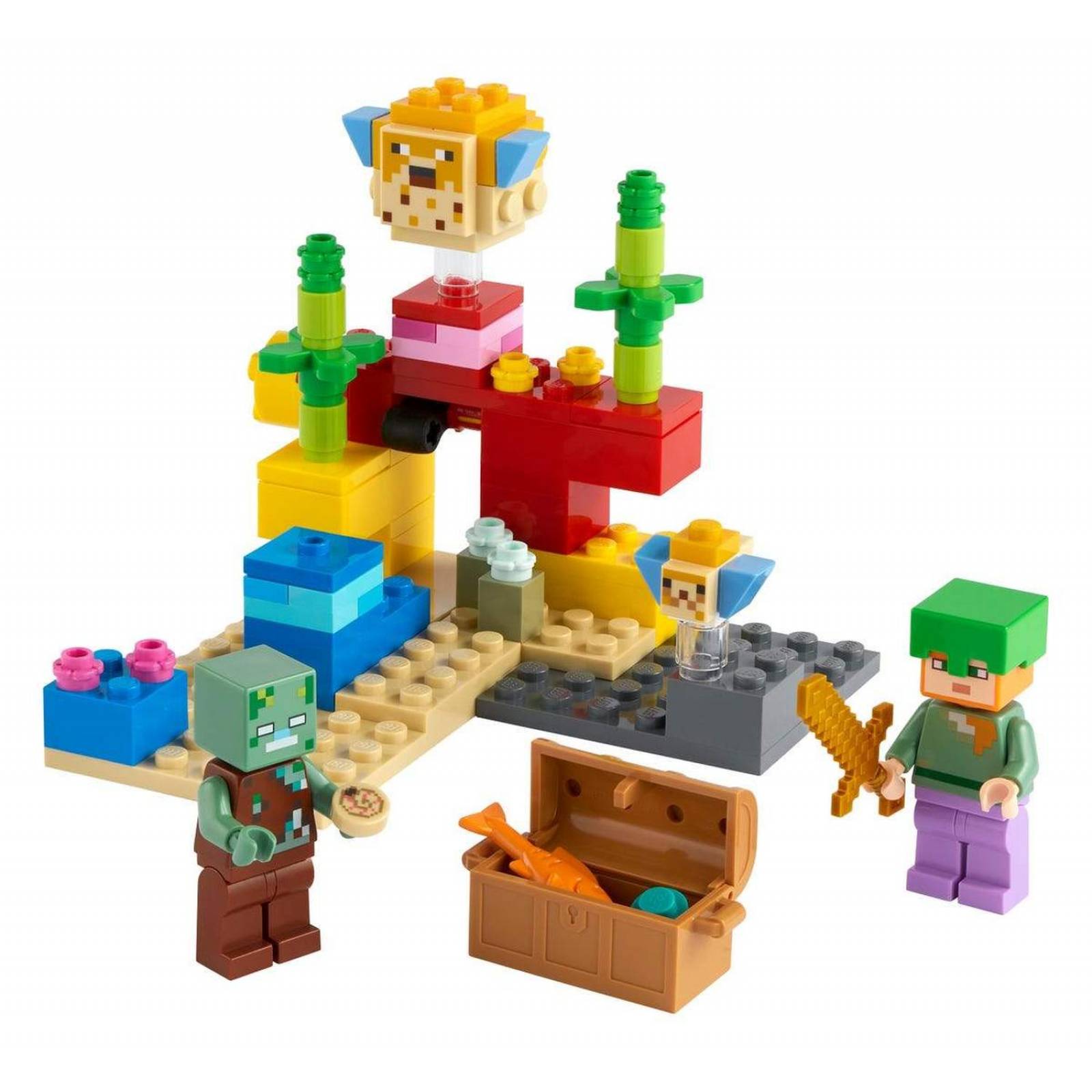 LEGO Minecraft El Arrecife de Coral 21164 