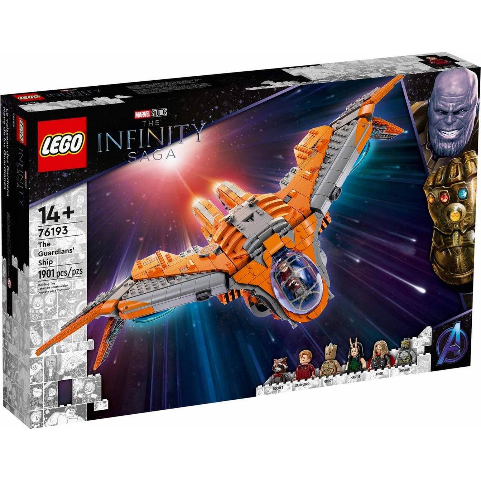 LEGO Marvel Nave de los Guardianes 76193 